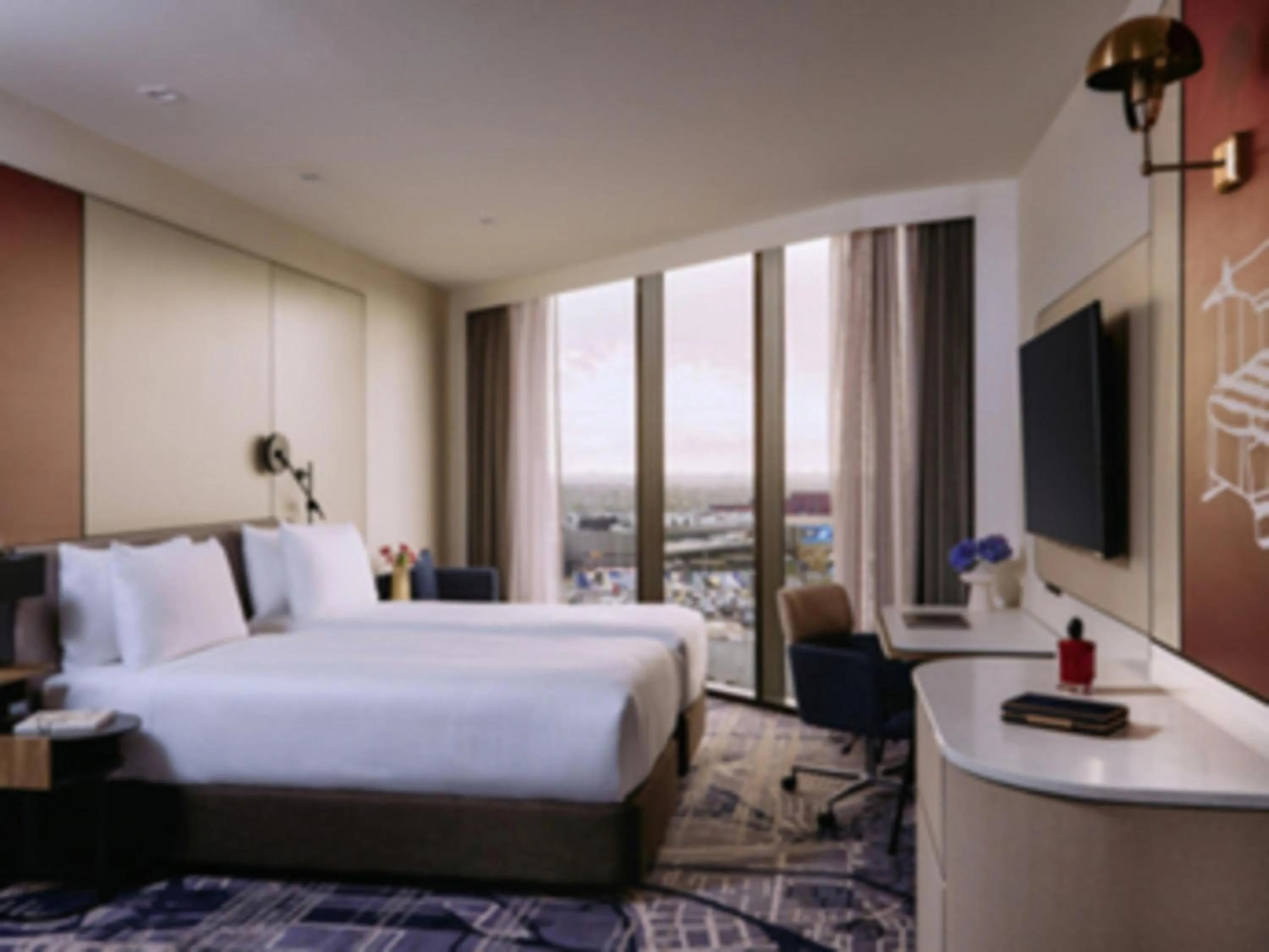 Superior Room with Two King Single Beds in Mercure Melbourne Doncaster