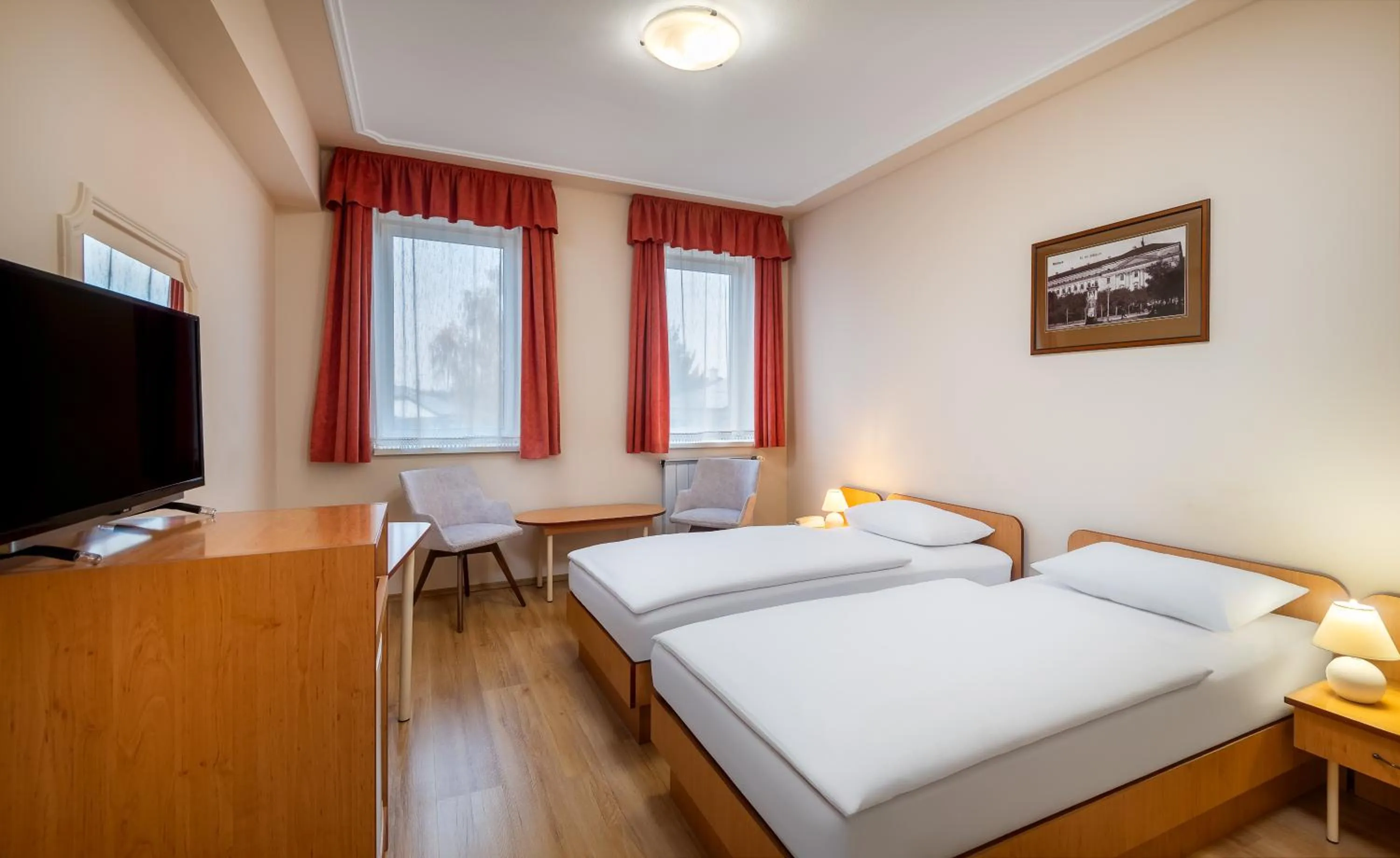 Standard Twin Room in Platan Hotel