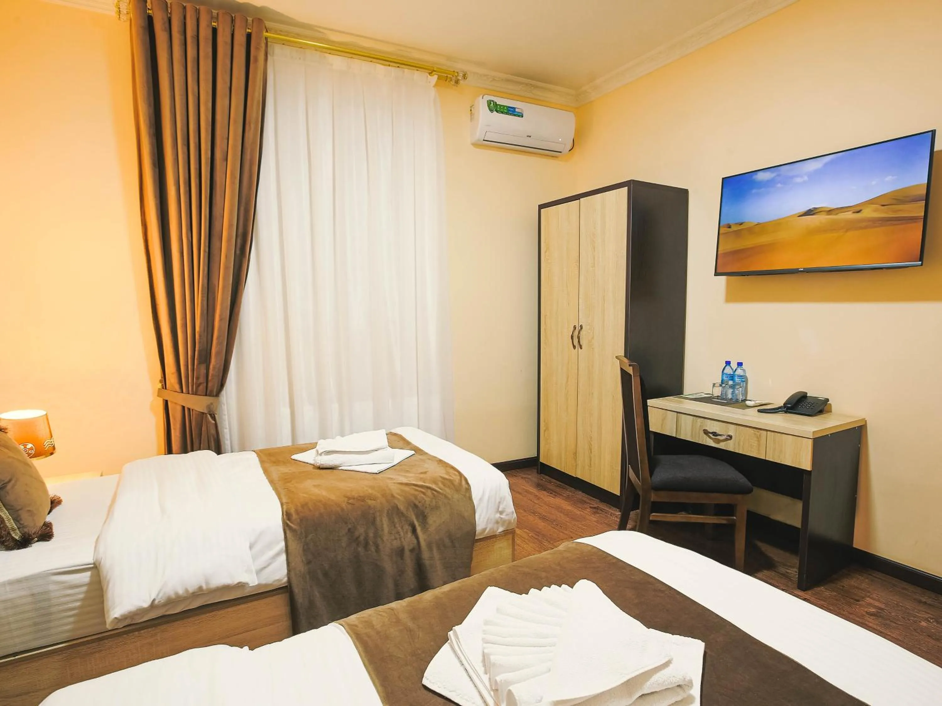 Twin Room in Rayyan Hotel Bukhara