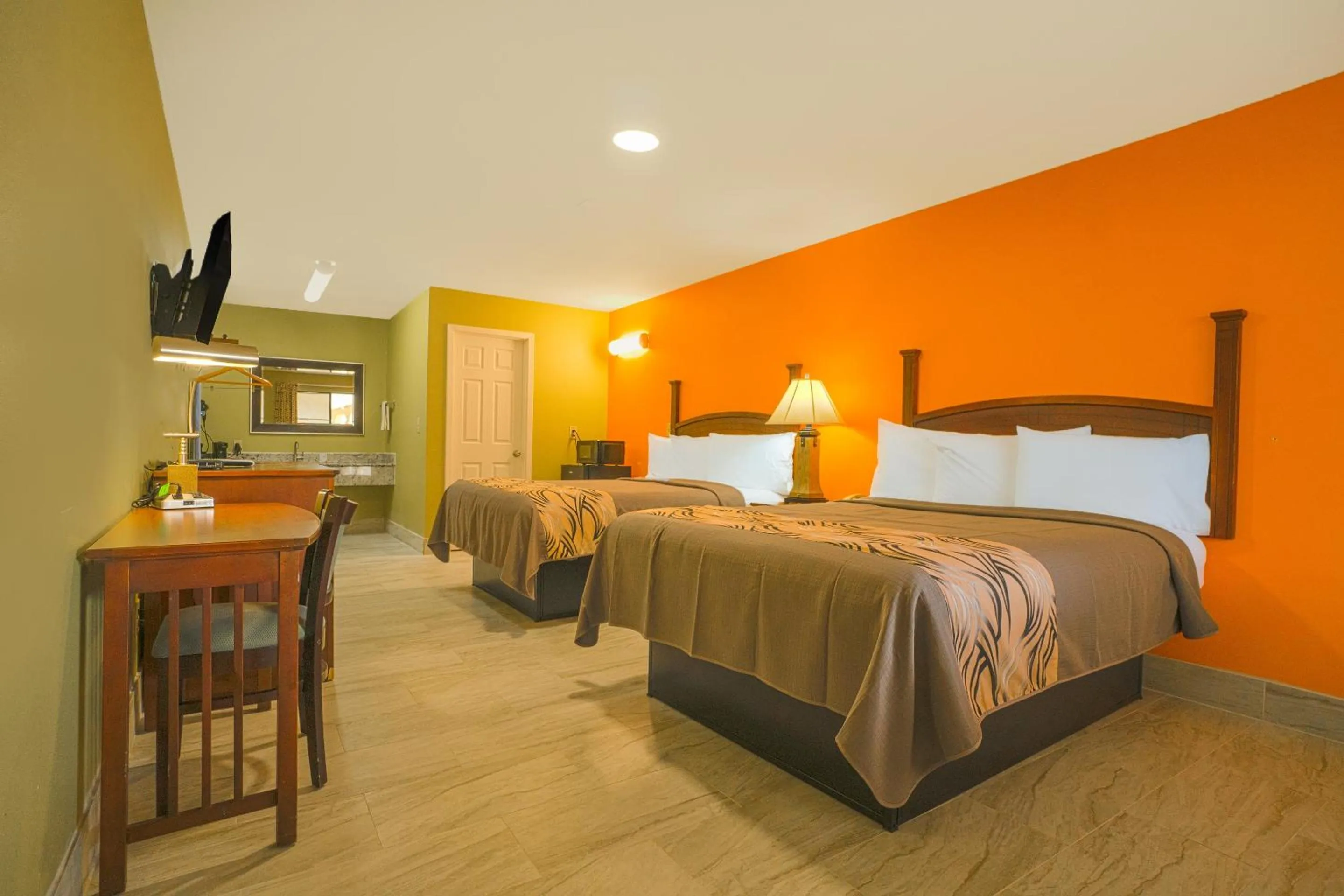 Double Queen Room in Aransas Bay Inn & Suites Corpus Christi by OYO