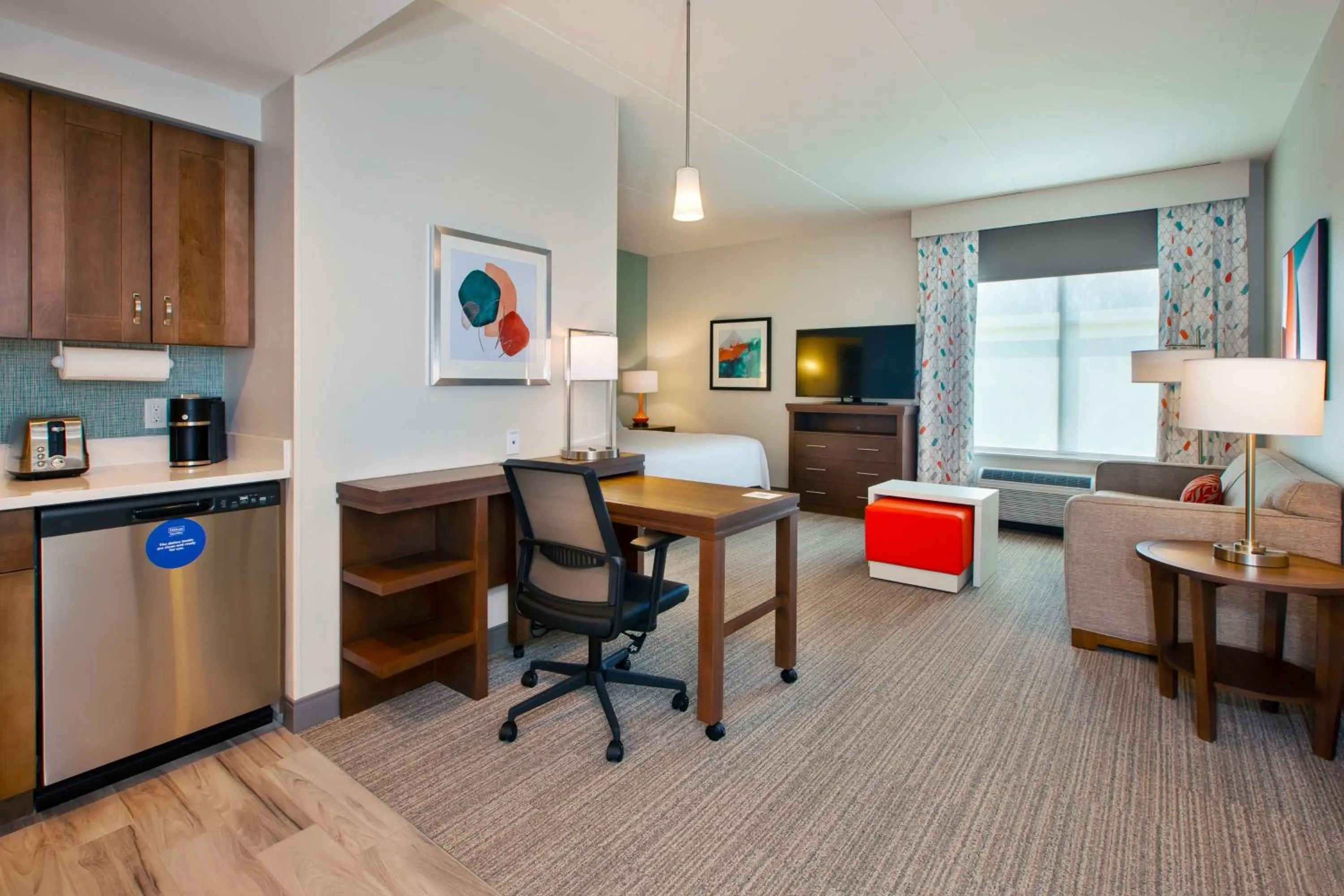 King Studio Suite in Homewood Suites By Hilton Columbus Easton, Oh