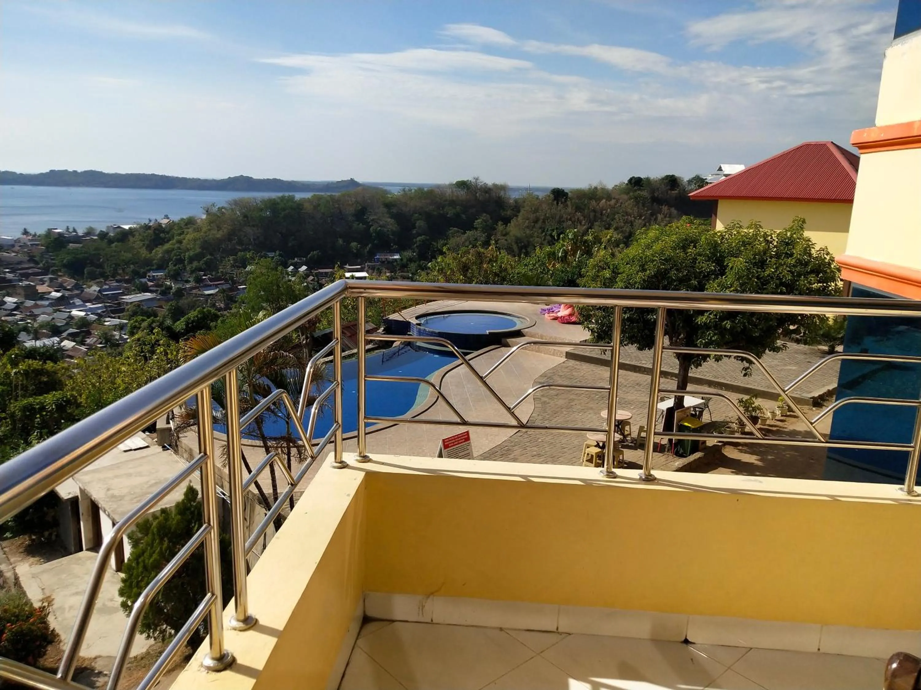 Deluxe Double Room with Balcony and Sea View in Bukit Kenari Hotel & Restaurant