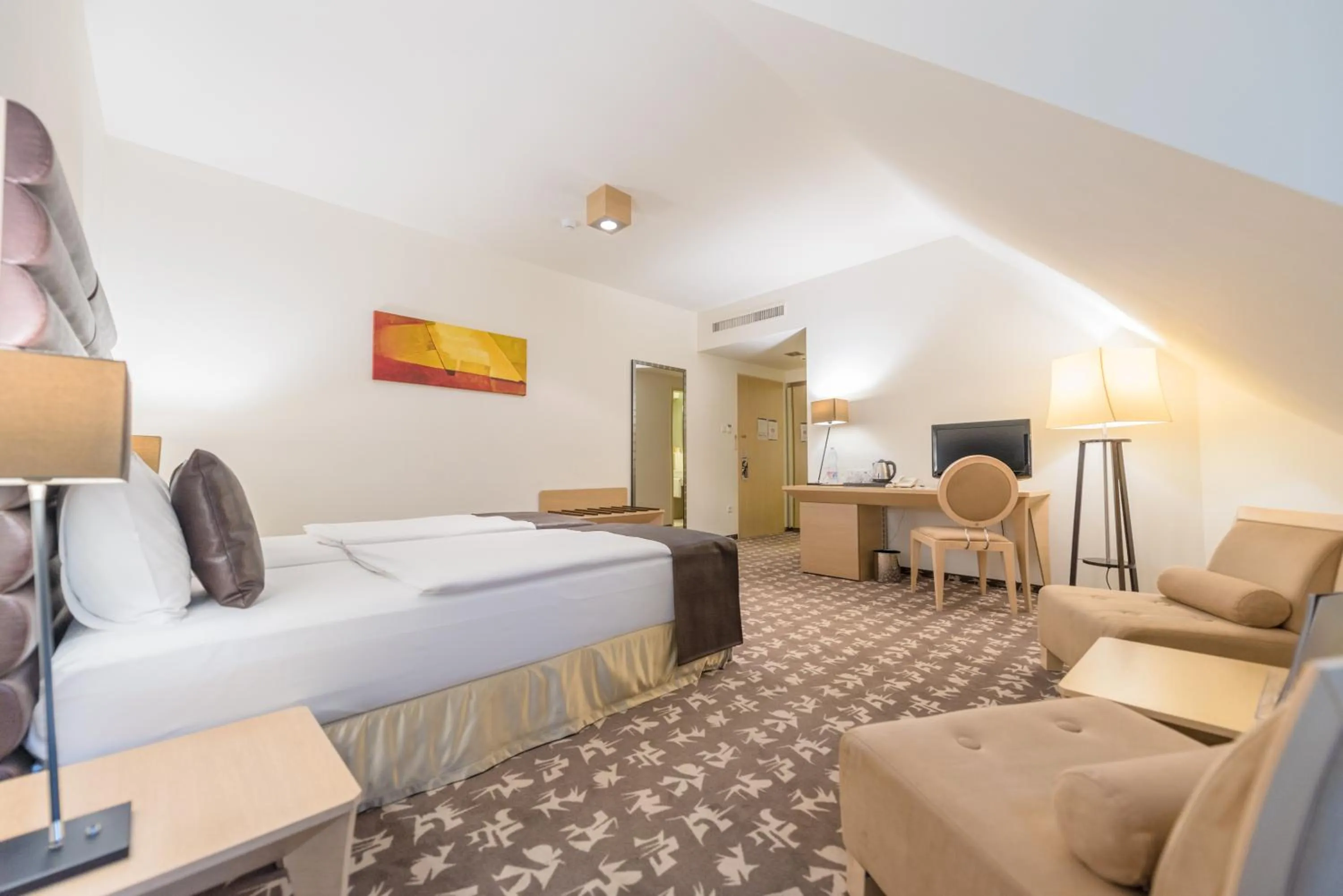 Superior Twin Room - single occupancy in Buda Castle Hotel Budapest