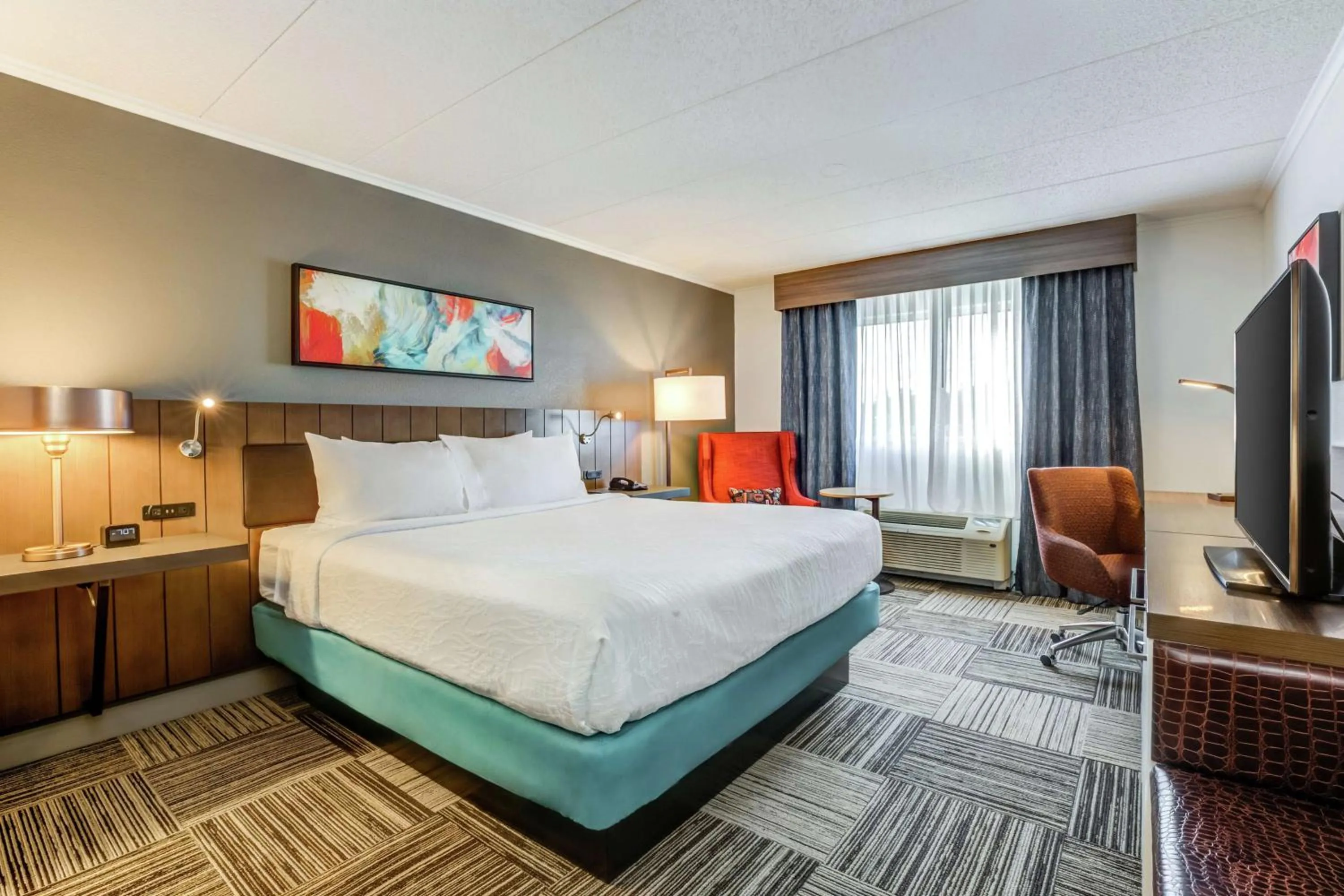 Premium King Room in Hilton Garden Inn Boston Waltham