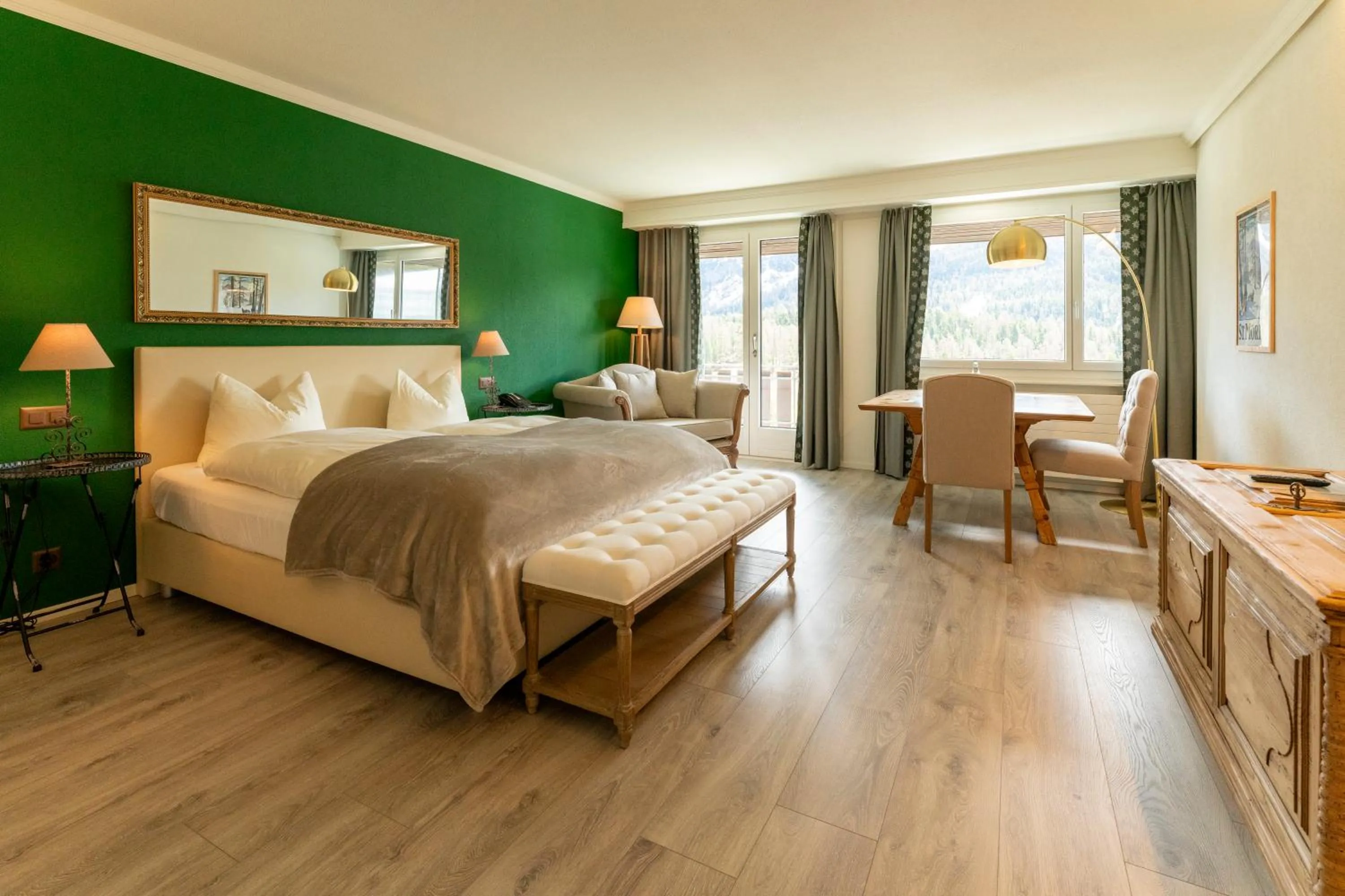 Superior Suite in Hotel Europa Suites St Moritz