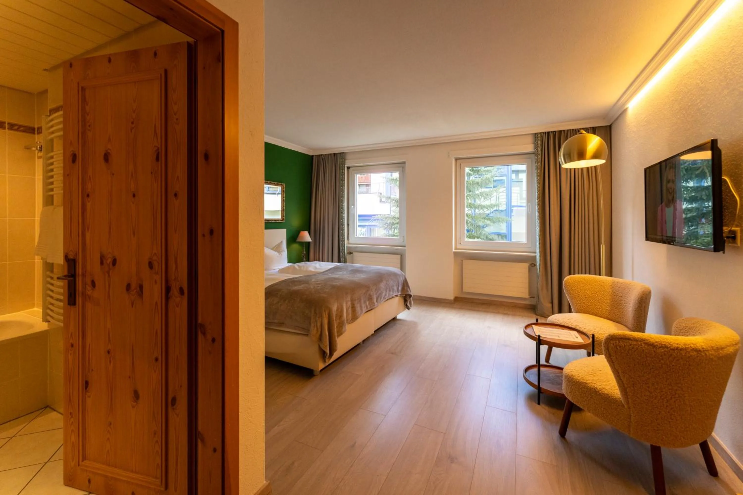 Standard Double Room in Hotel Europa Suites St Moritz