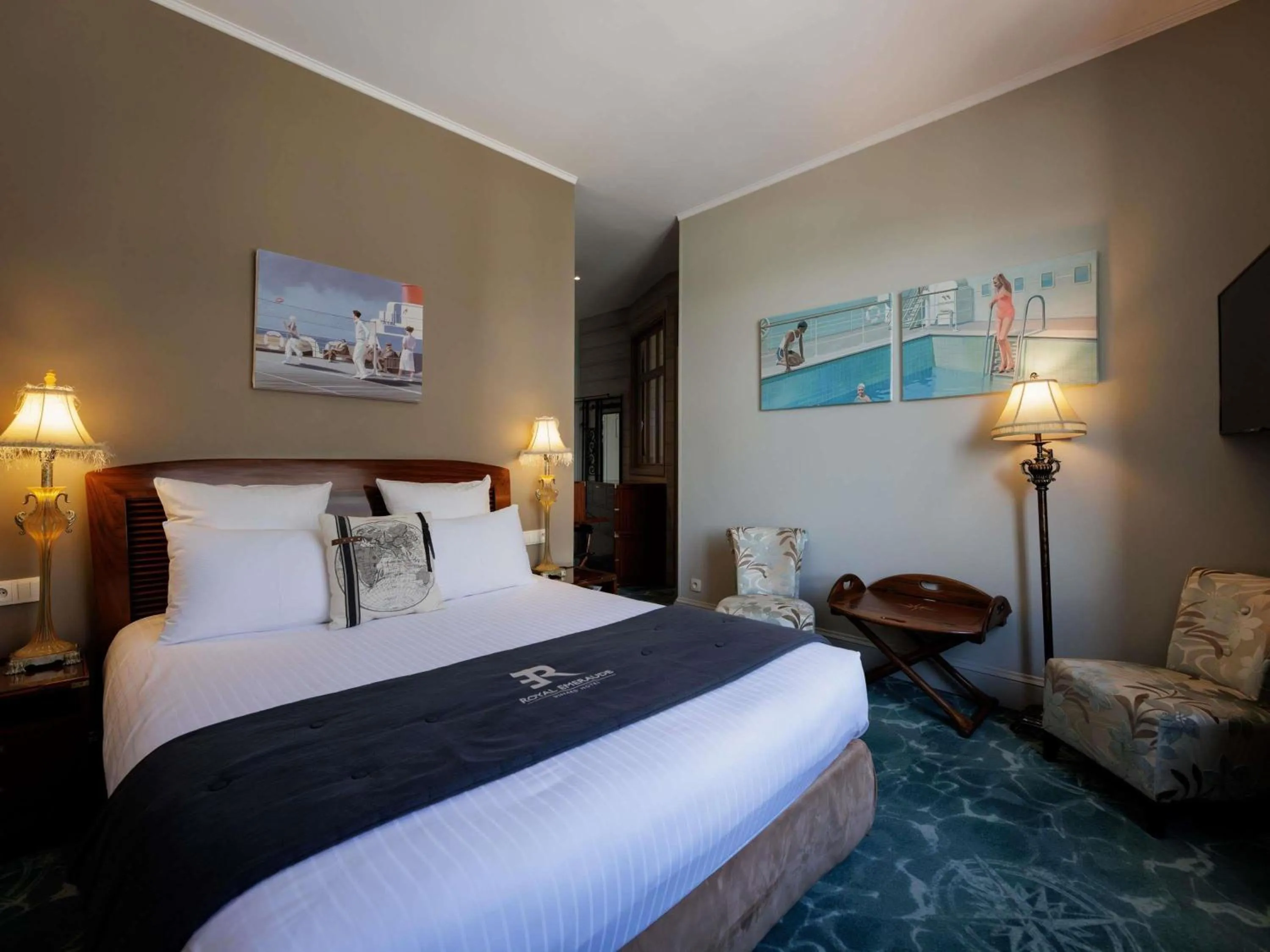 Deluxe Double Room in Royal Emeraude Hotel Dinard - MGallery Collection