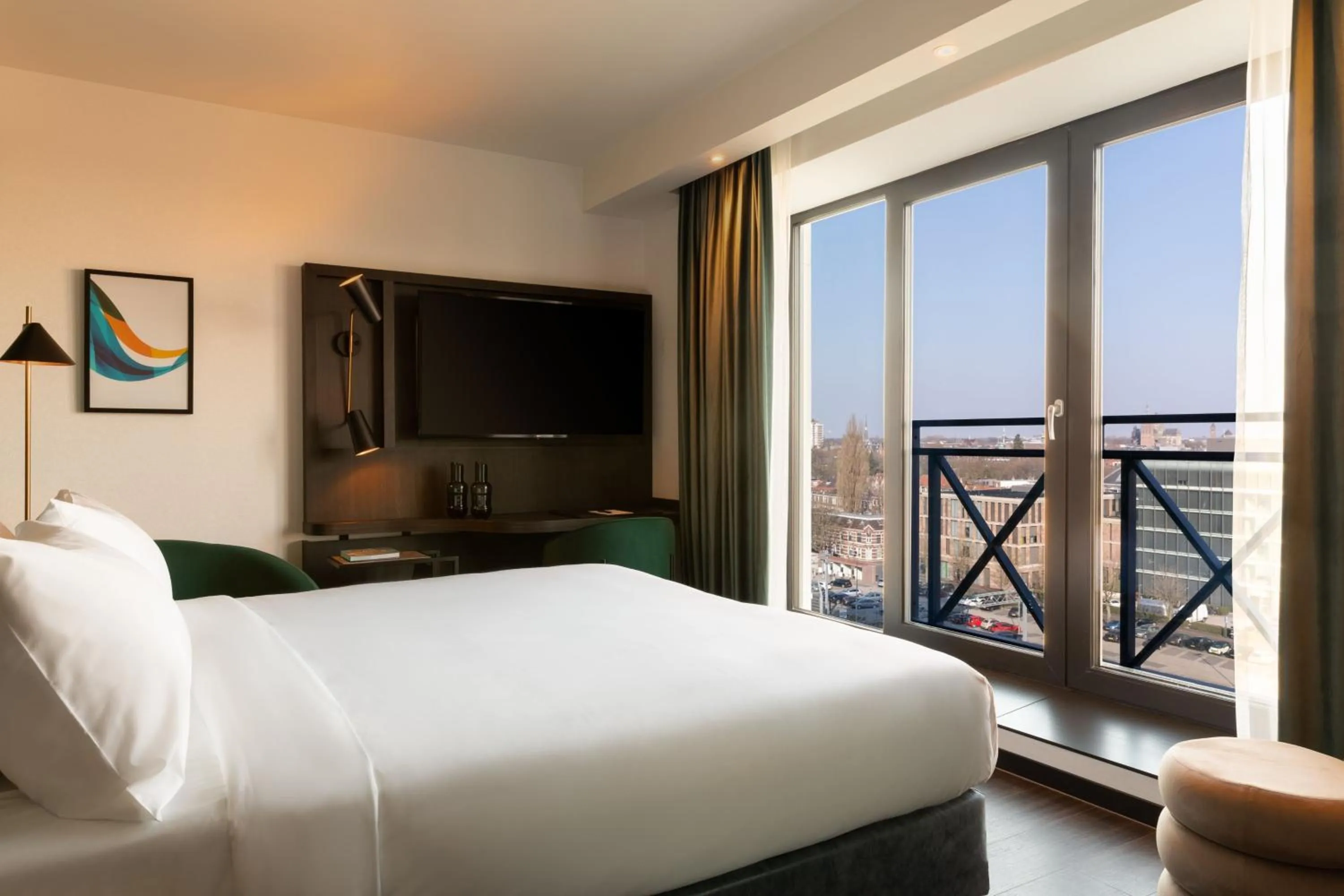 Superior King Room with City View in The Den, 's-Hertogenbosch, a Tribute Portfolio Hotel
