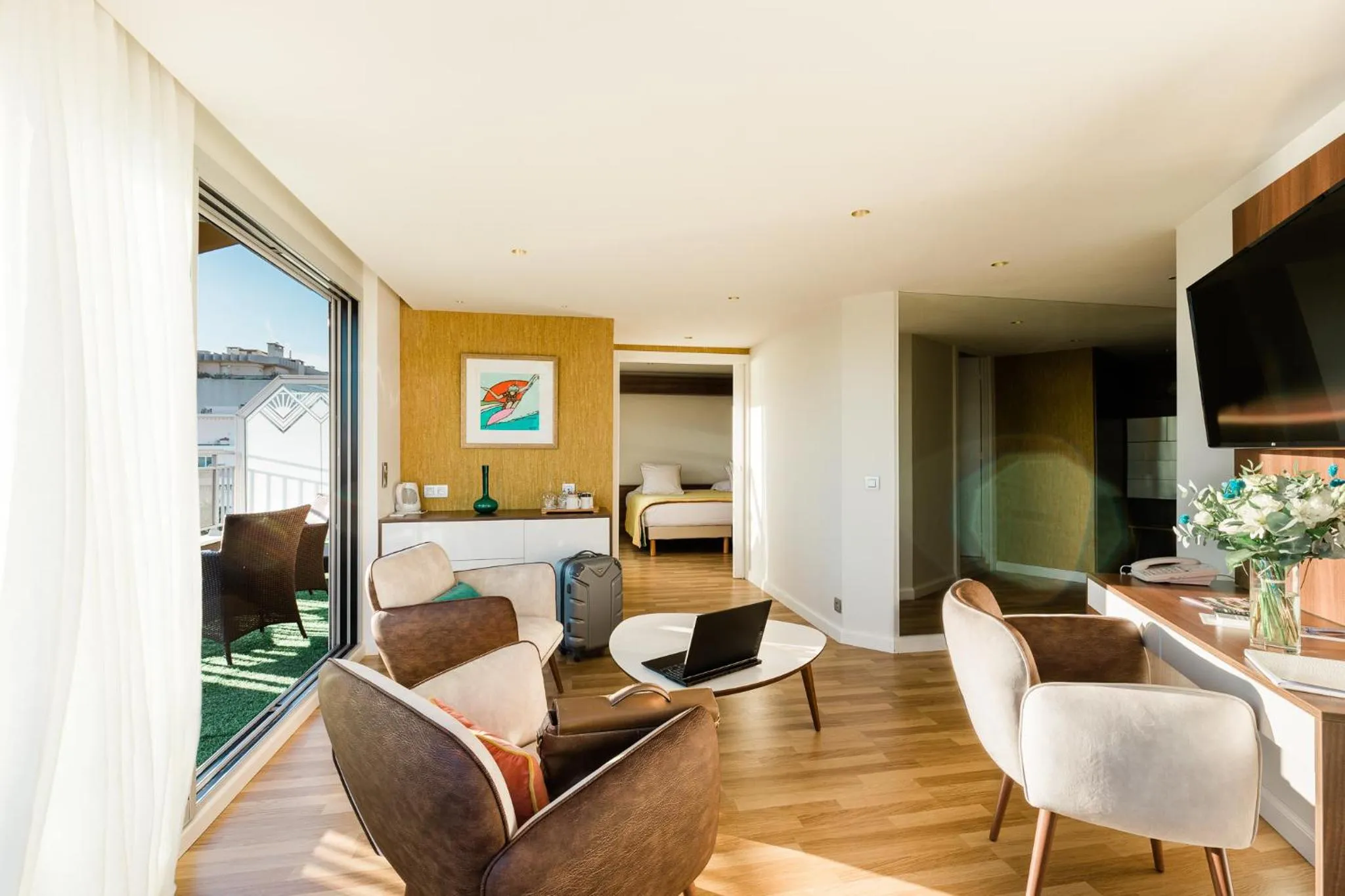 Suite with Sea View in Hôtel Hélios