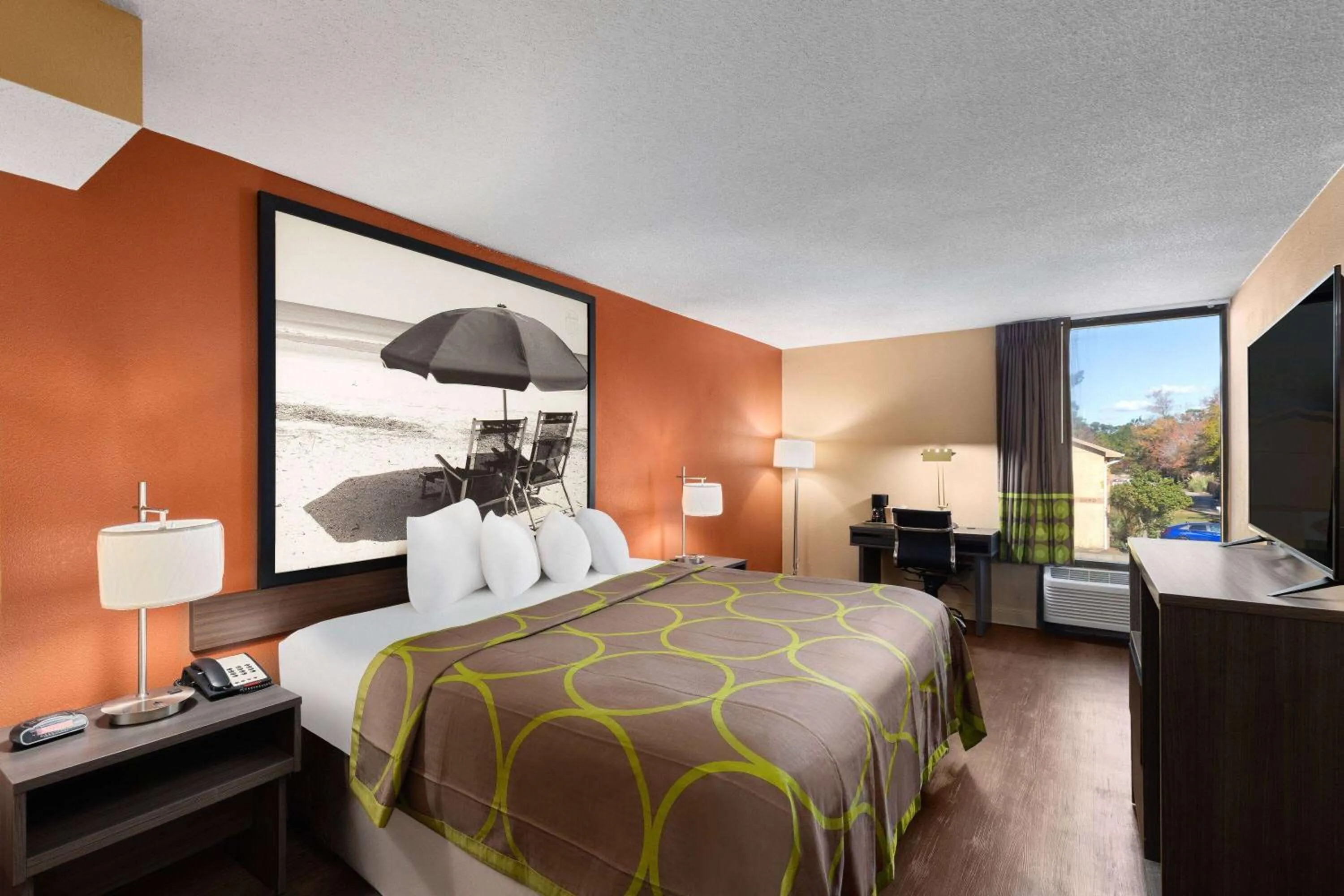 King Room - Disability Access/Non-Smoking in Super 8 by Wyndham Myrtle Beach/Market Common Area