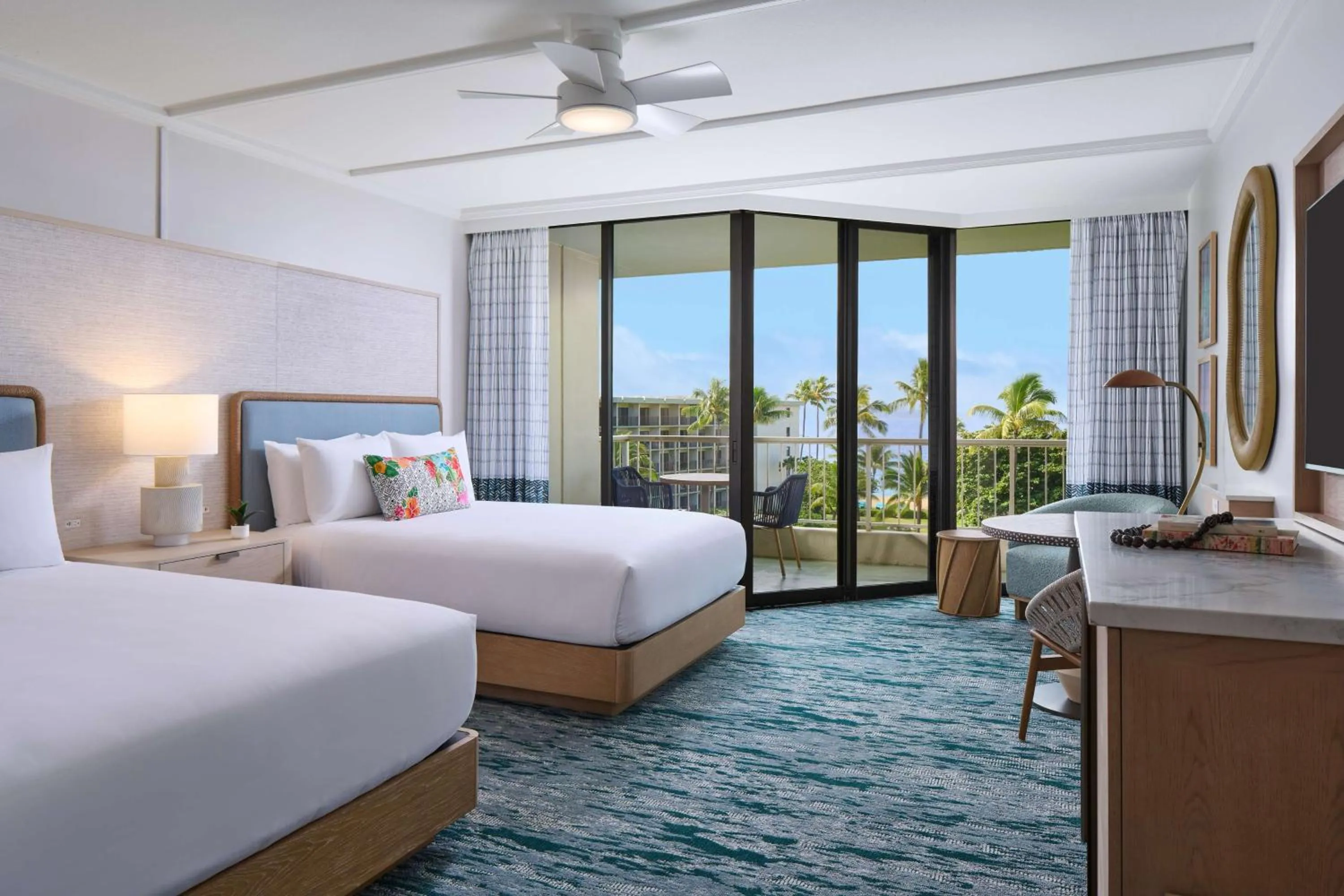 Signature Ocean View 2 Queen Beds in OUTRIGGER Kāʻanapali Beach Resort