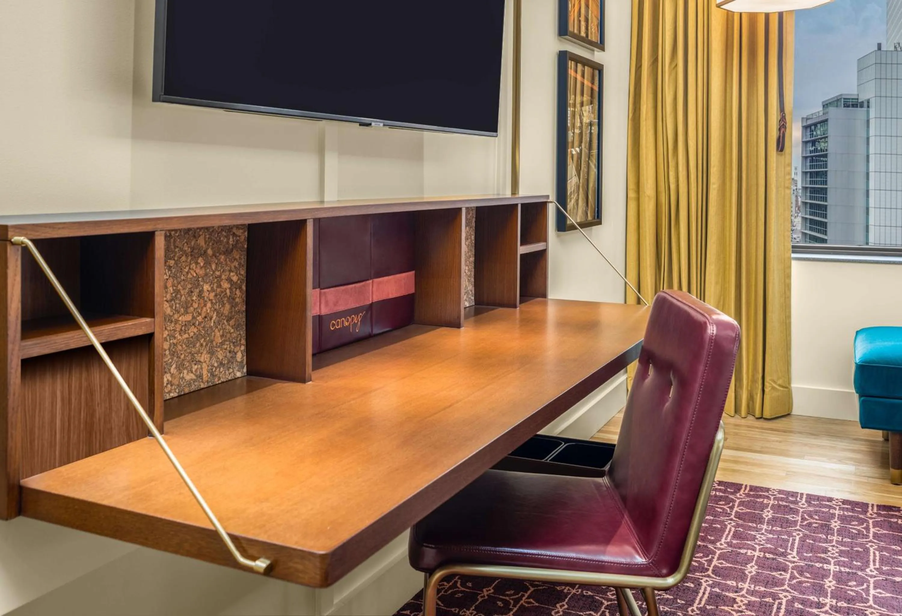 Queen Room with Two Queen Beds and Landmark View in Canopy By Hilton Chicago Central Loop