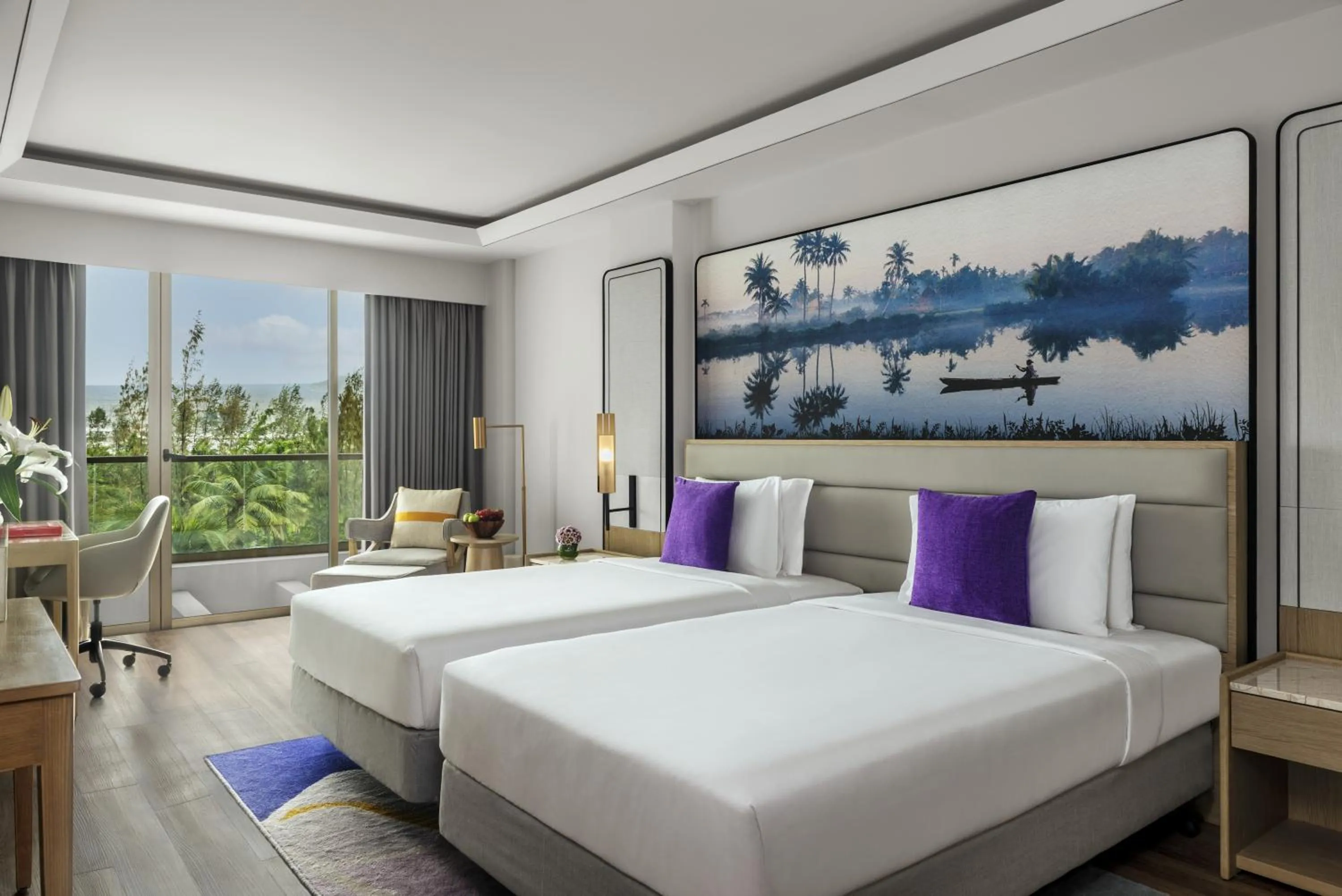 Deluxe Room Twin Bed - single occupancy in Vivanta Goa, Miramar