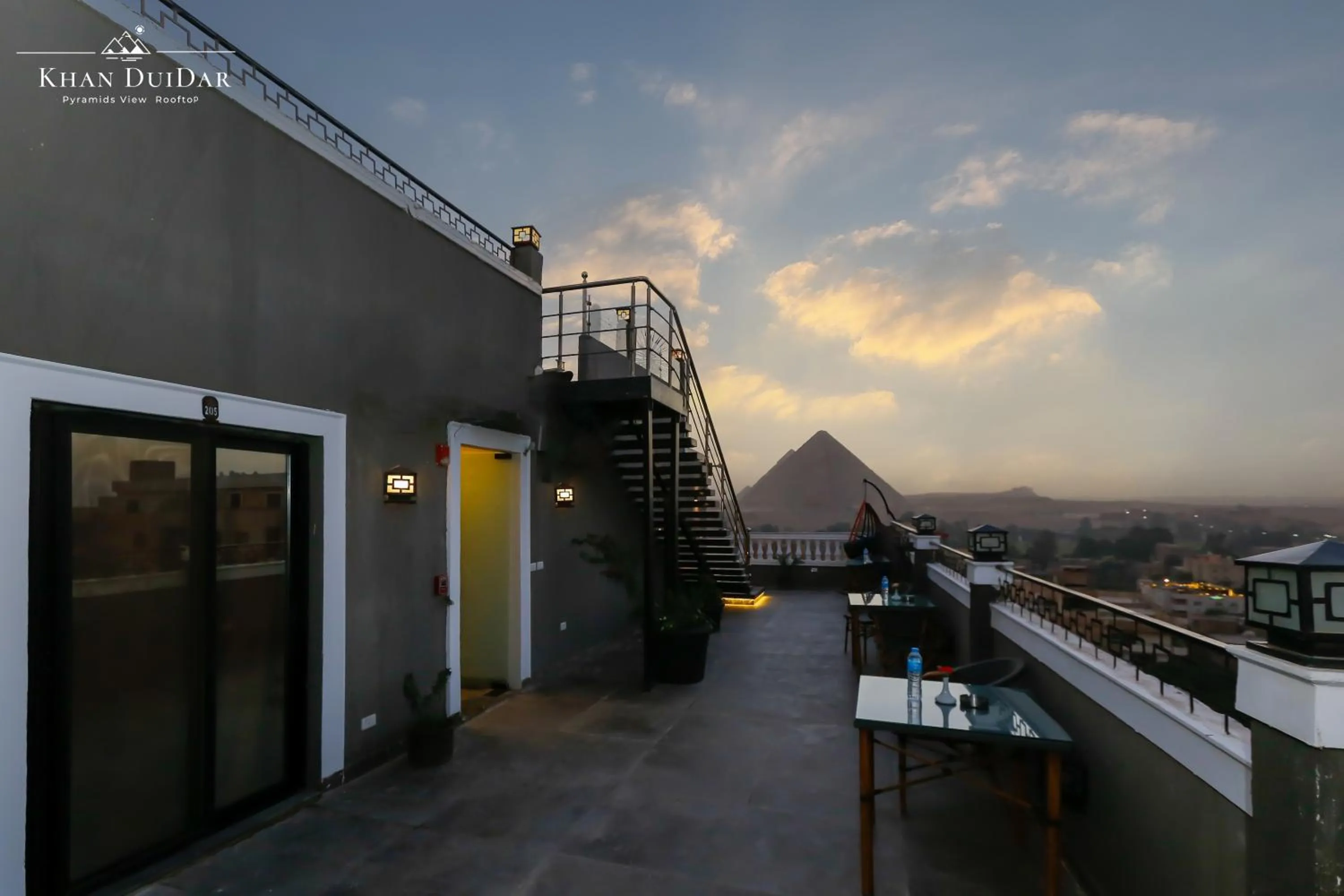 Superior Double Room - single occupancy - Pyramids View With Terrace in Khan Duidar Inn - Pyramids View Rooftop