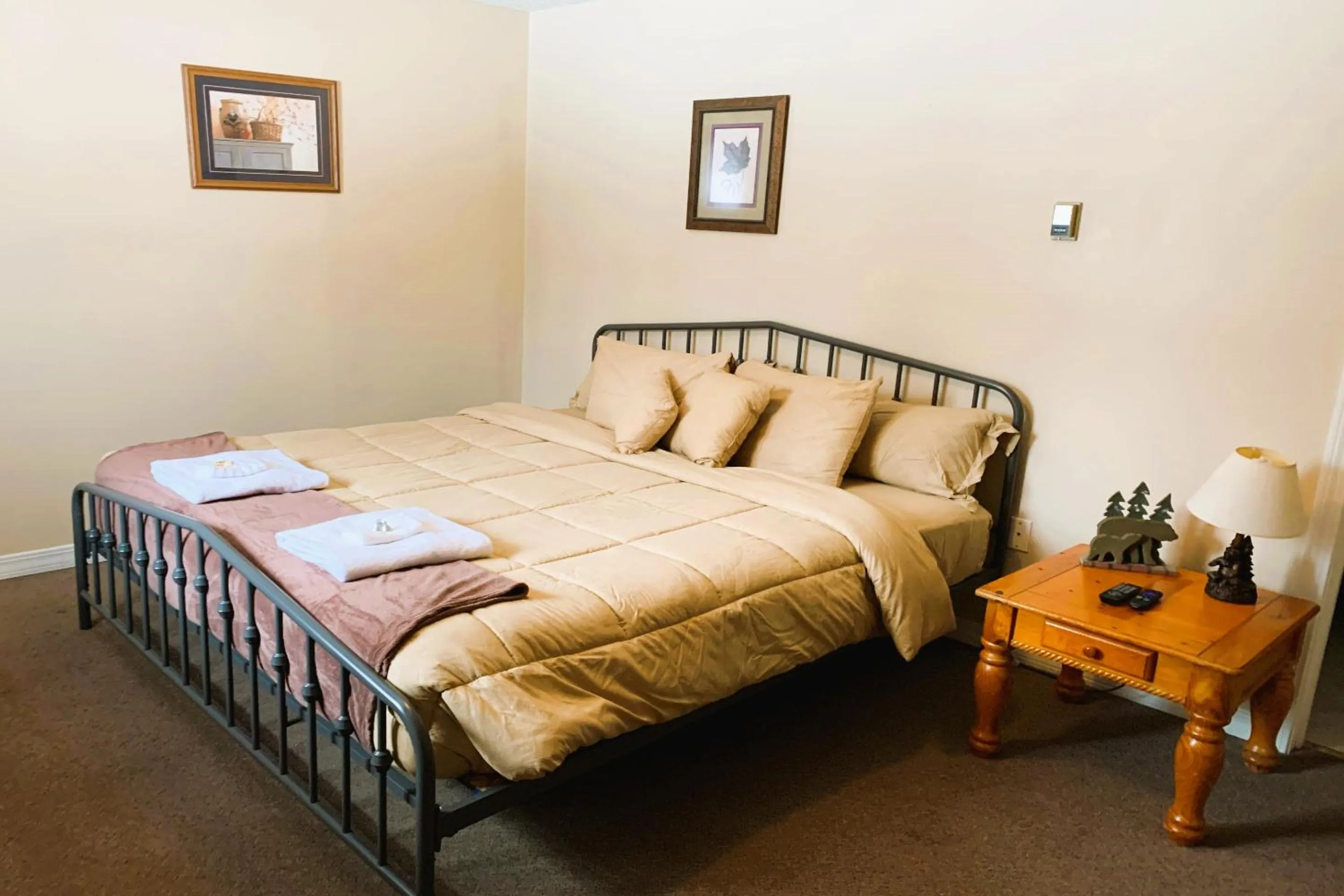 King Bed Riverfront Efficiency	 in Love Hotels St John River by OYO at Fort Kent ME