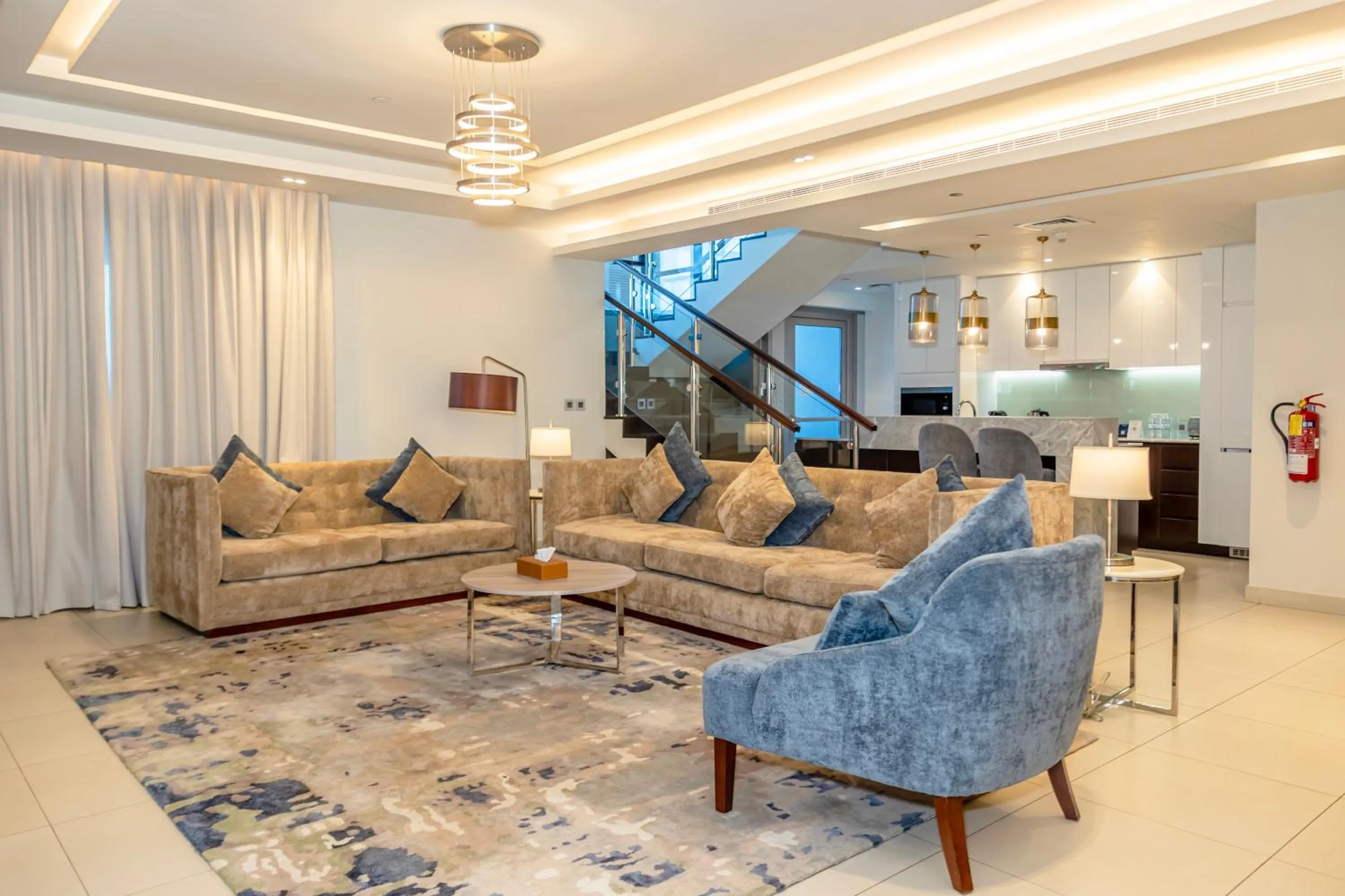 Three-Bedroom Penthouse Suite in Somerset Downtown Al Khobar