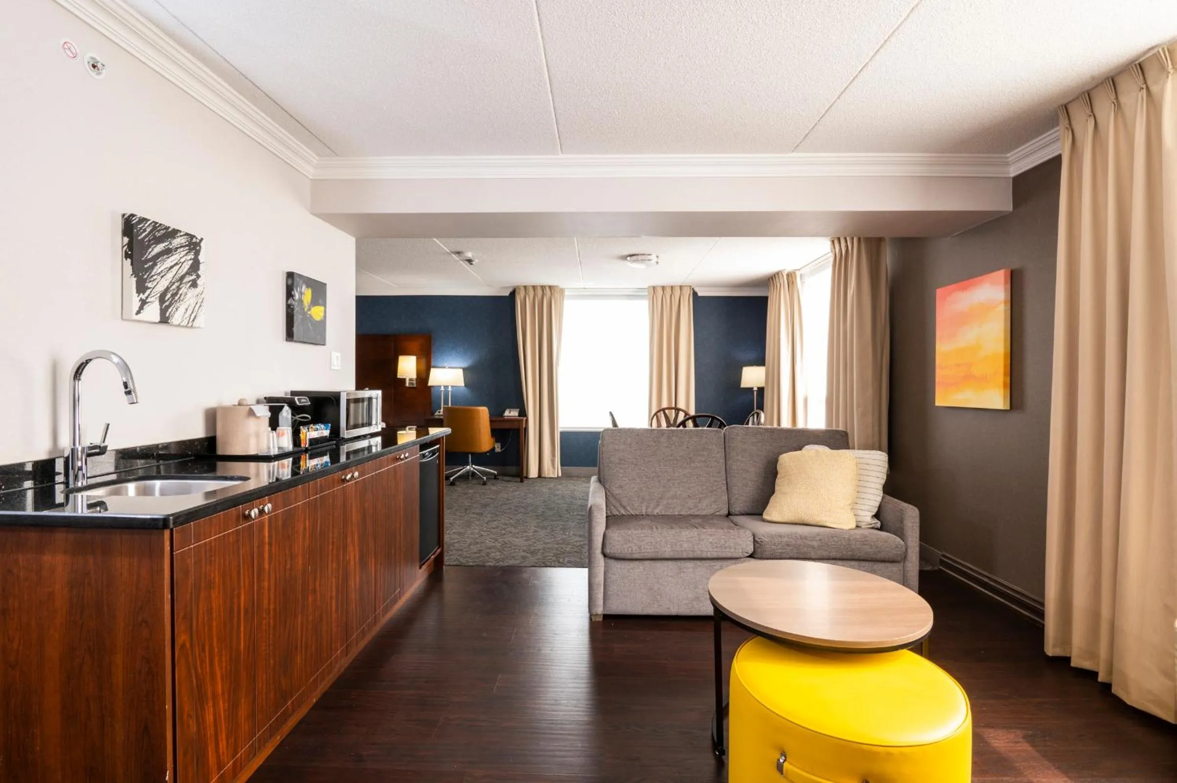 Efficiency King Suite with Sofa Bed - Non Smoking in Comfort Inn & Conference Centre Toronto Airport
