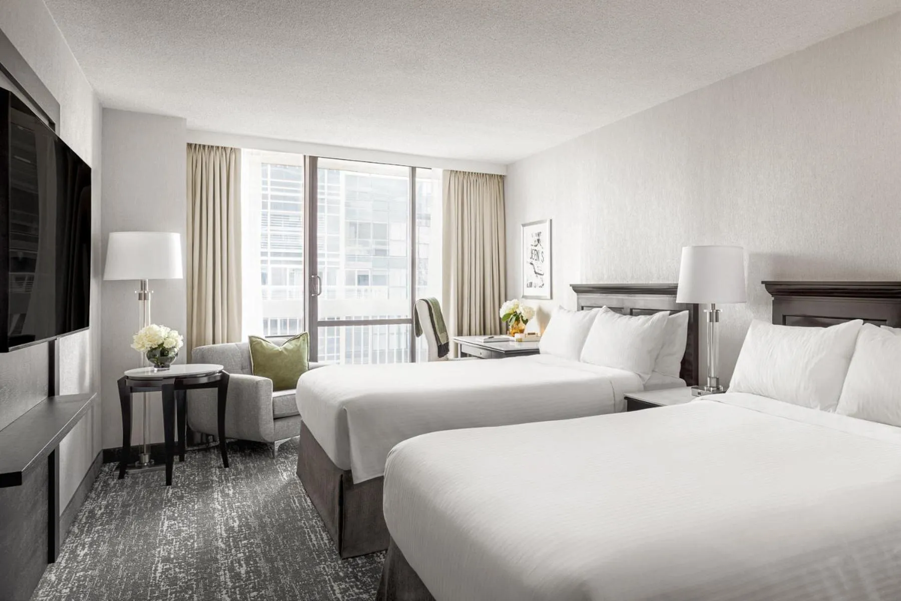 Standard Double Room with Two Double Beds in Chelsea Hotel Toronto