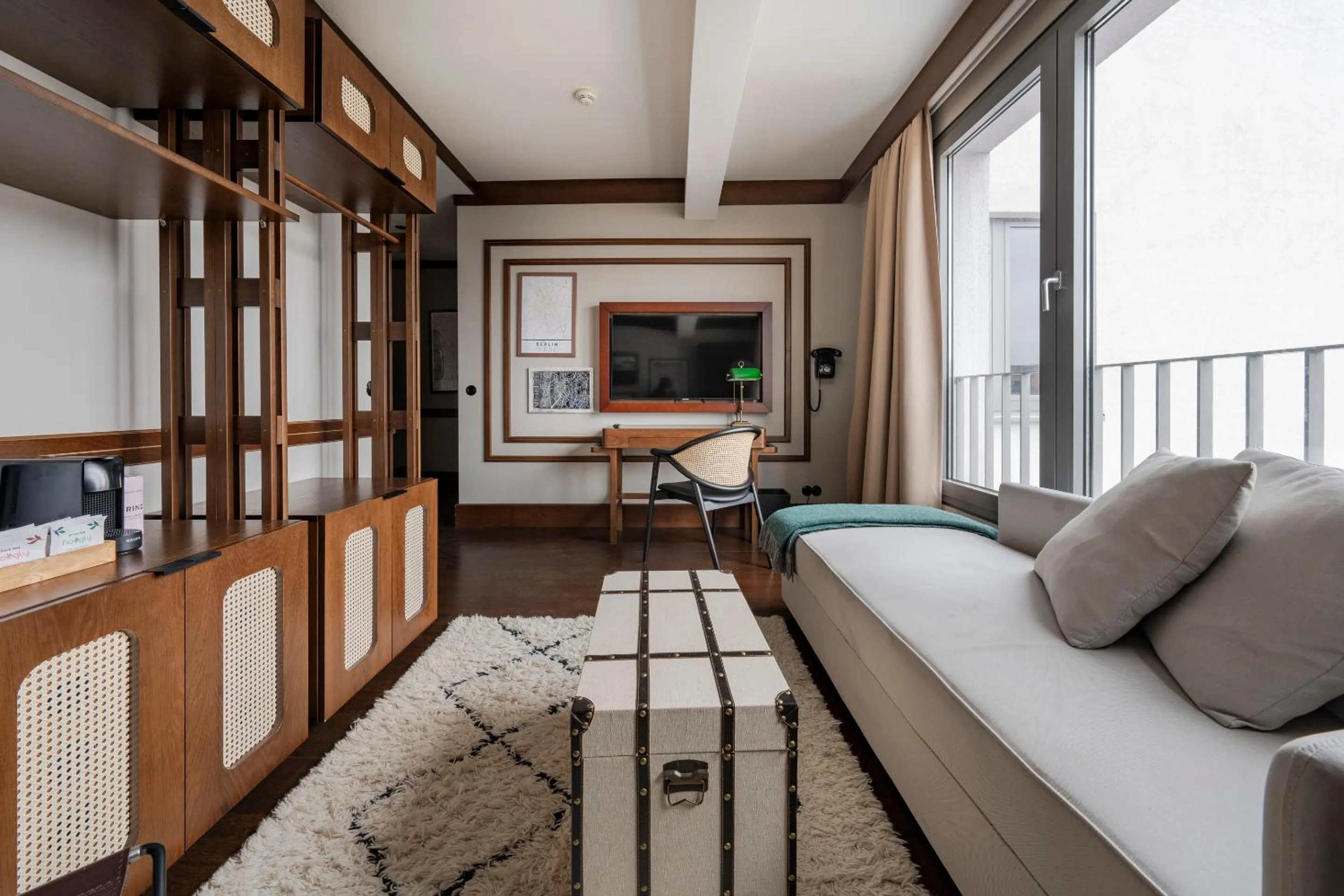 Extra Large Room with Separate Living Area in Numa Berlin Potsdamer Platz