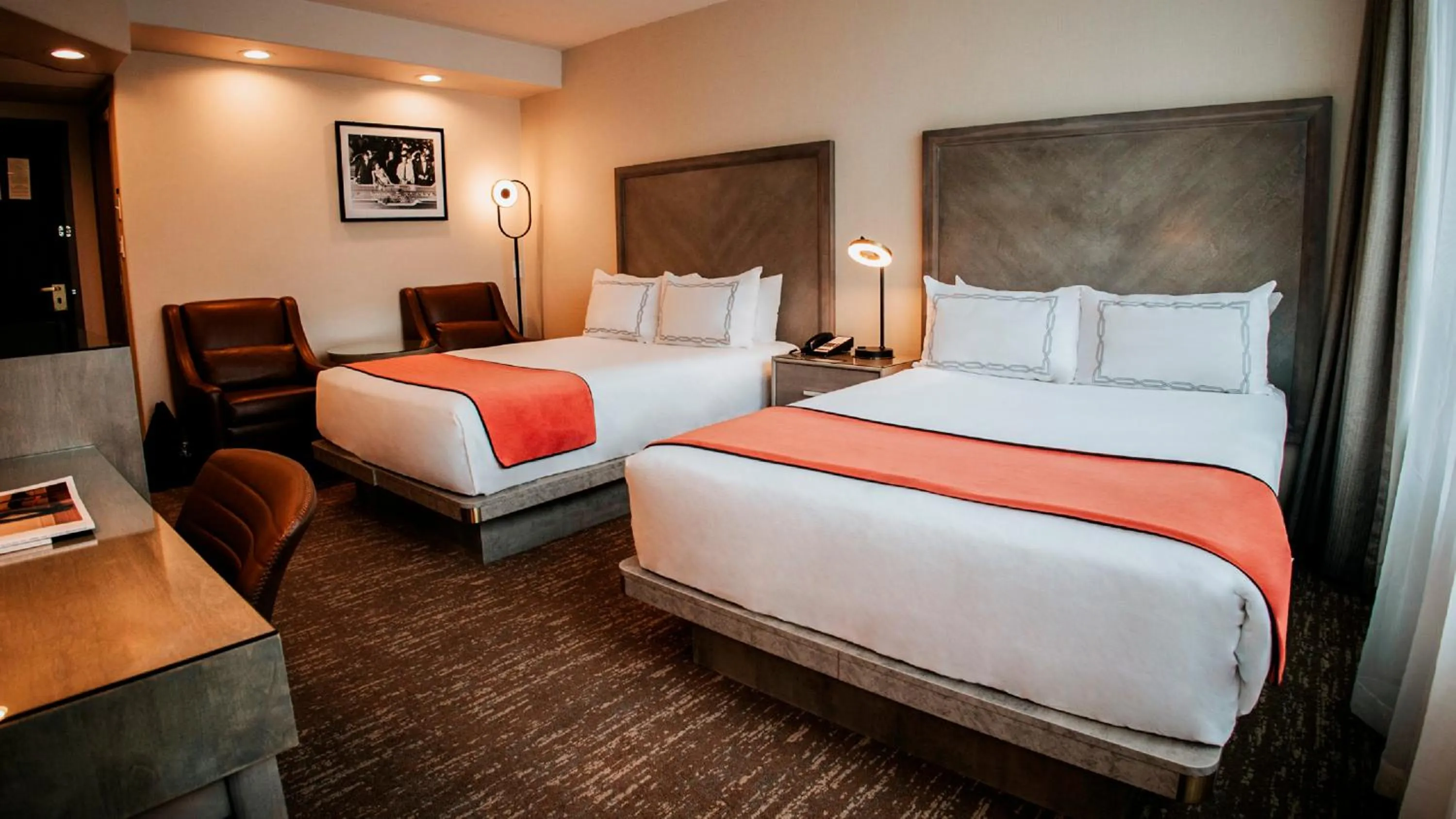 Double Room with Two Double Beds in The Parker Hotel and Rooftop