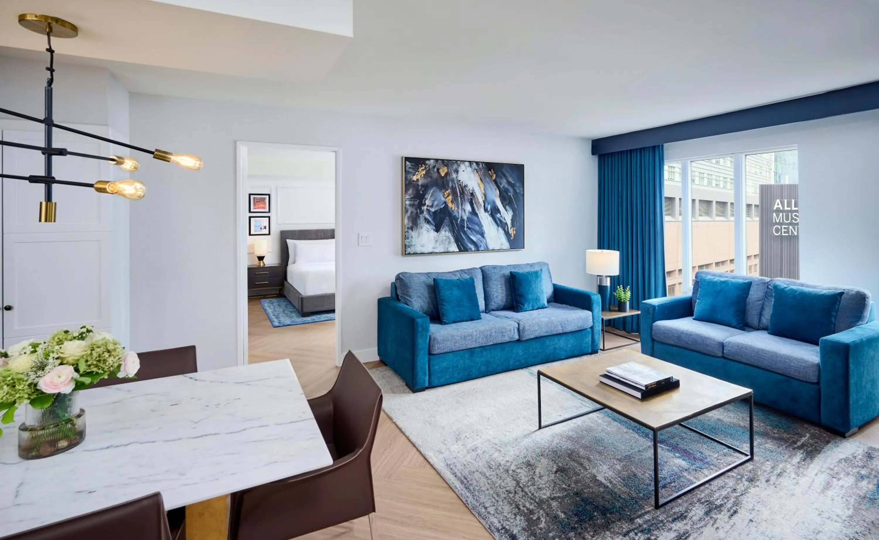 Pantages Signature King Suite in Pantages Hotel Toronto Centre