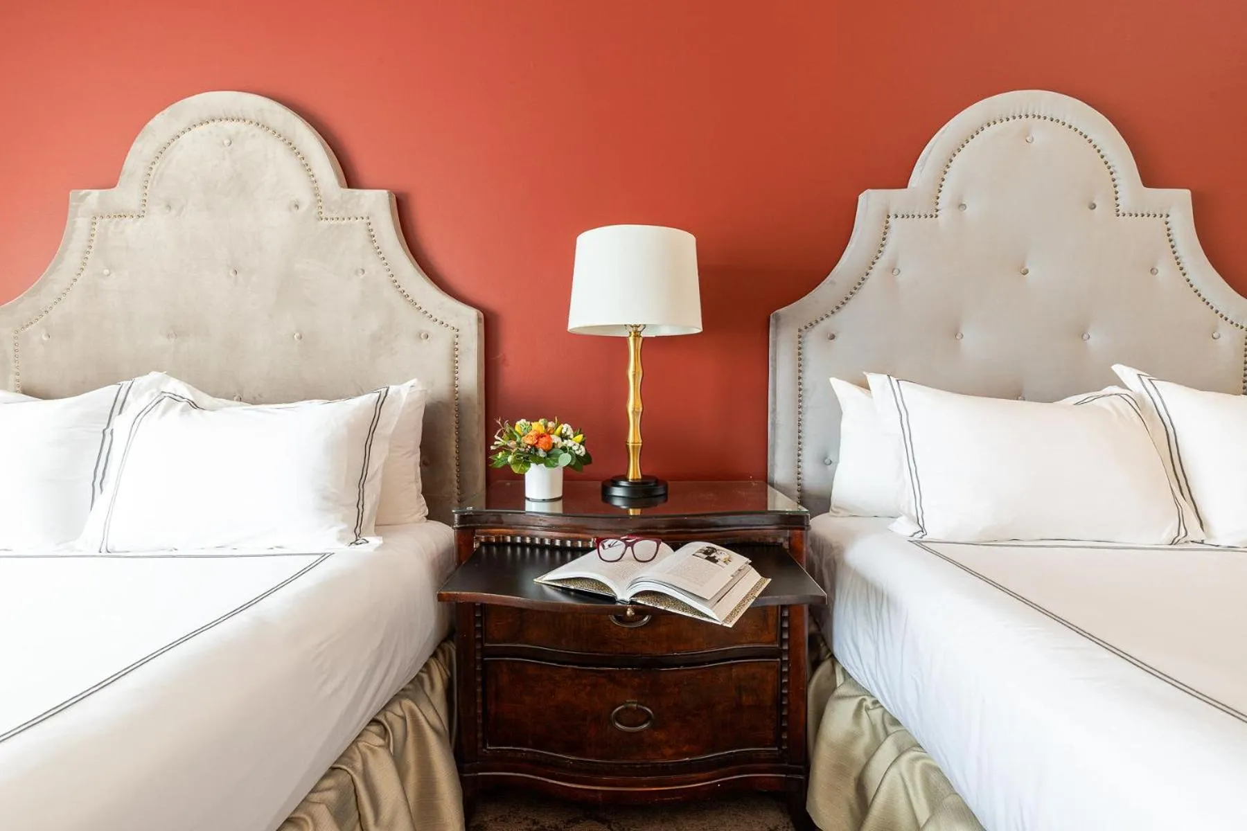 Superior Queen Room with Two Queen Beds in Old Stone Inn Boutique Hotel