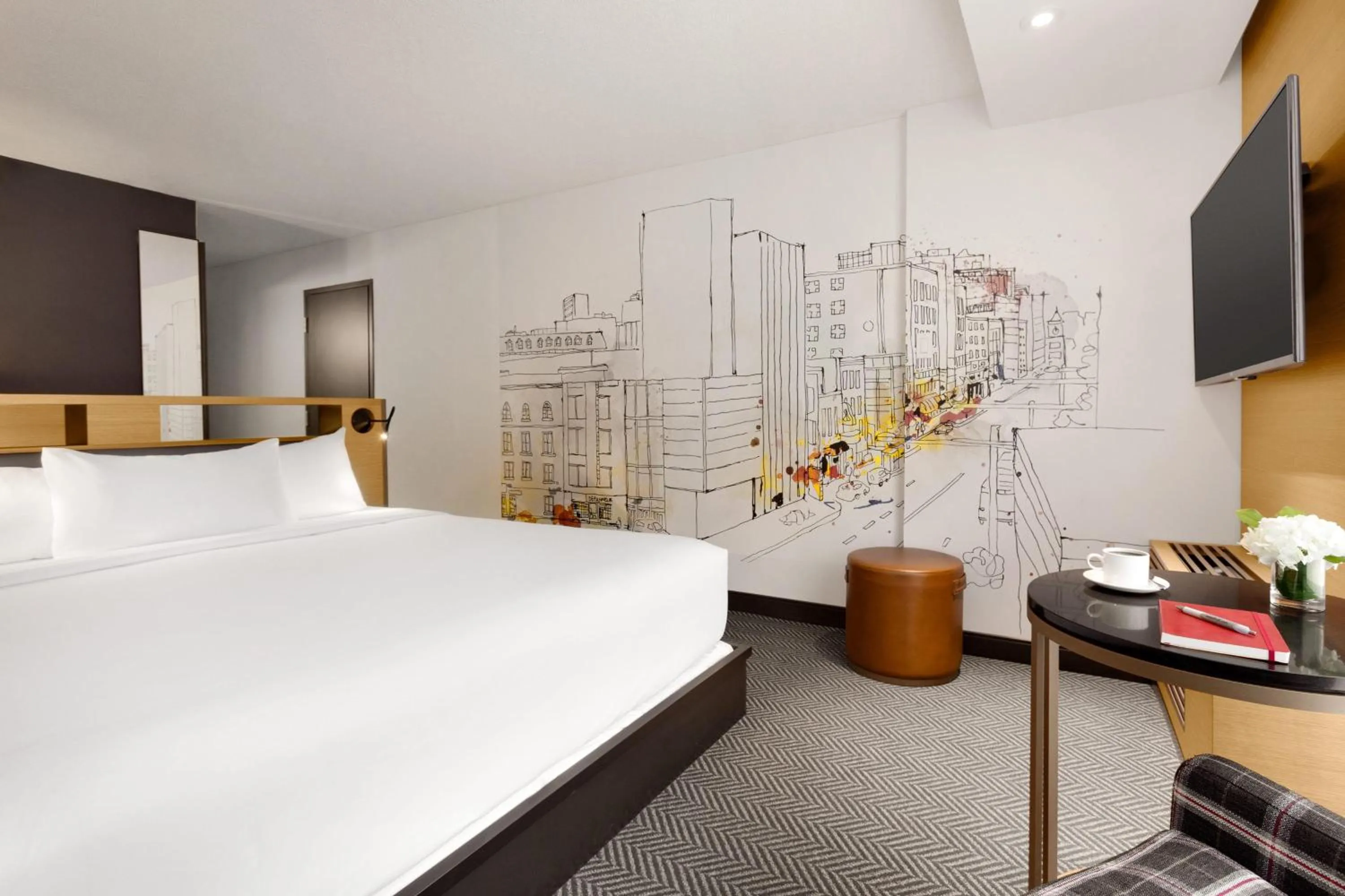 Deluxe, Guest room, 1 King in Hotel PUR, Quebec, a Tribute Portfolio Hotel