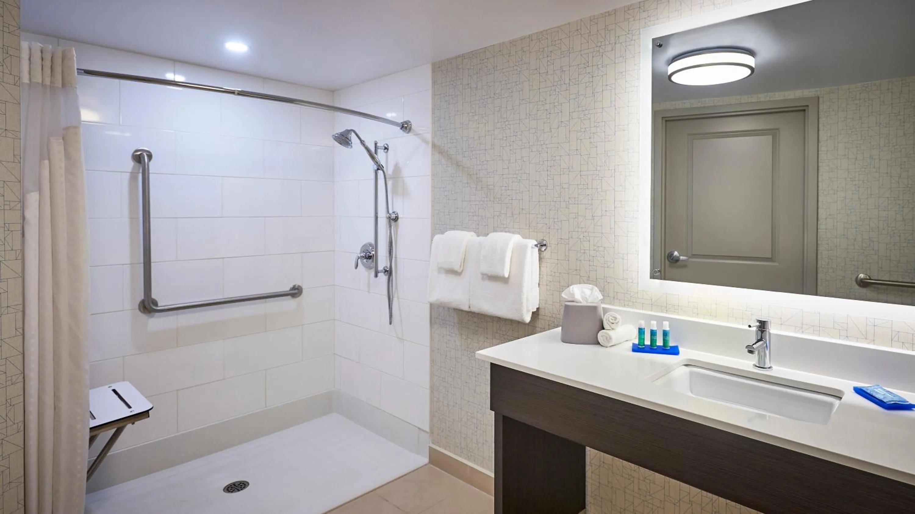 Queen Room - Hearing Accessible Roll in Shower/Non-Smoking in Holiday Inn Express Windsor Waterfront by IHG