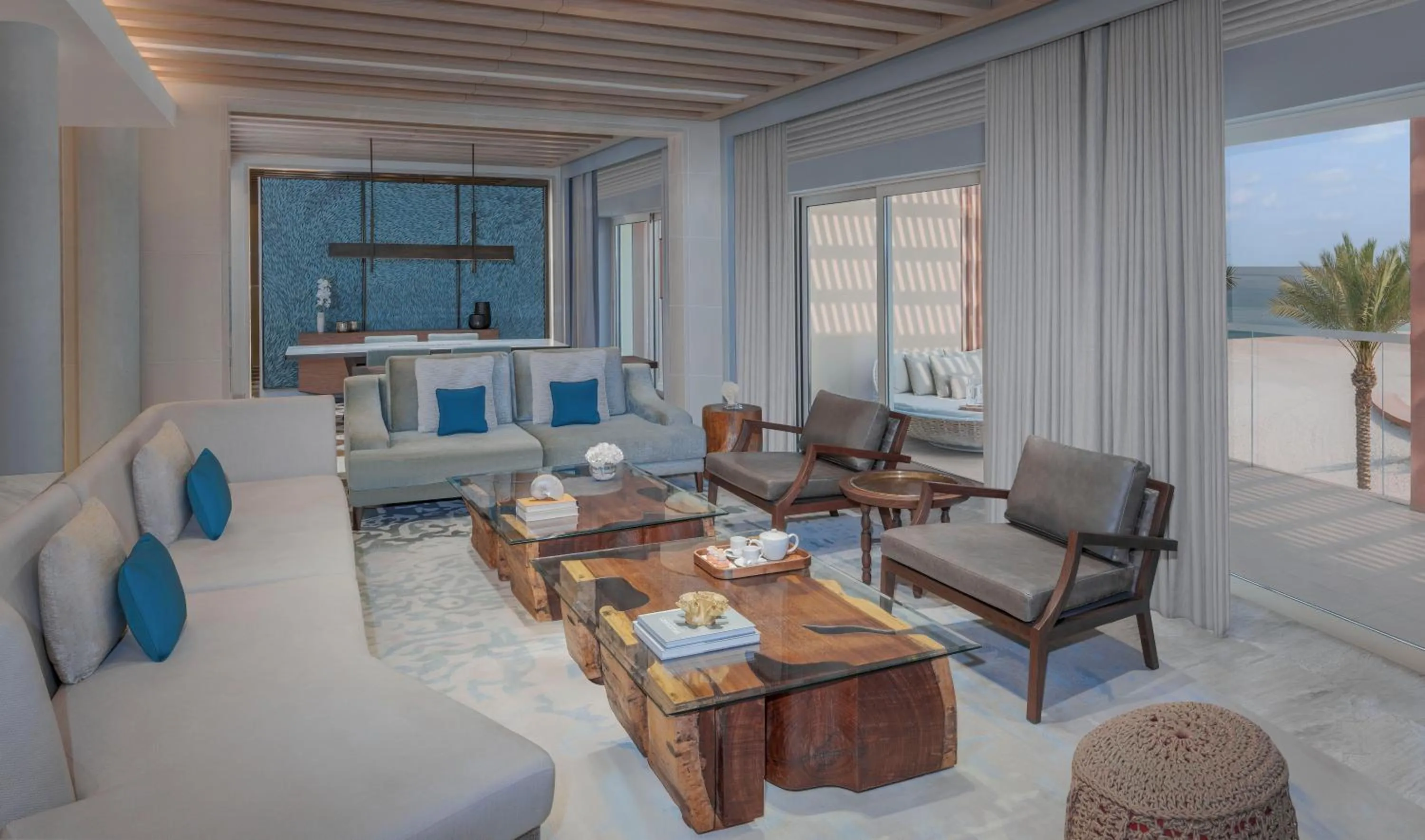 Penthouse Pearl Spa Suite with Ocean View in InterContinental Ras Al Khaimah Mina Al Arab Resort & Spa by IHG