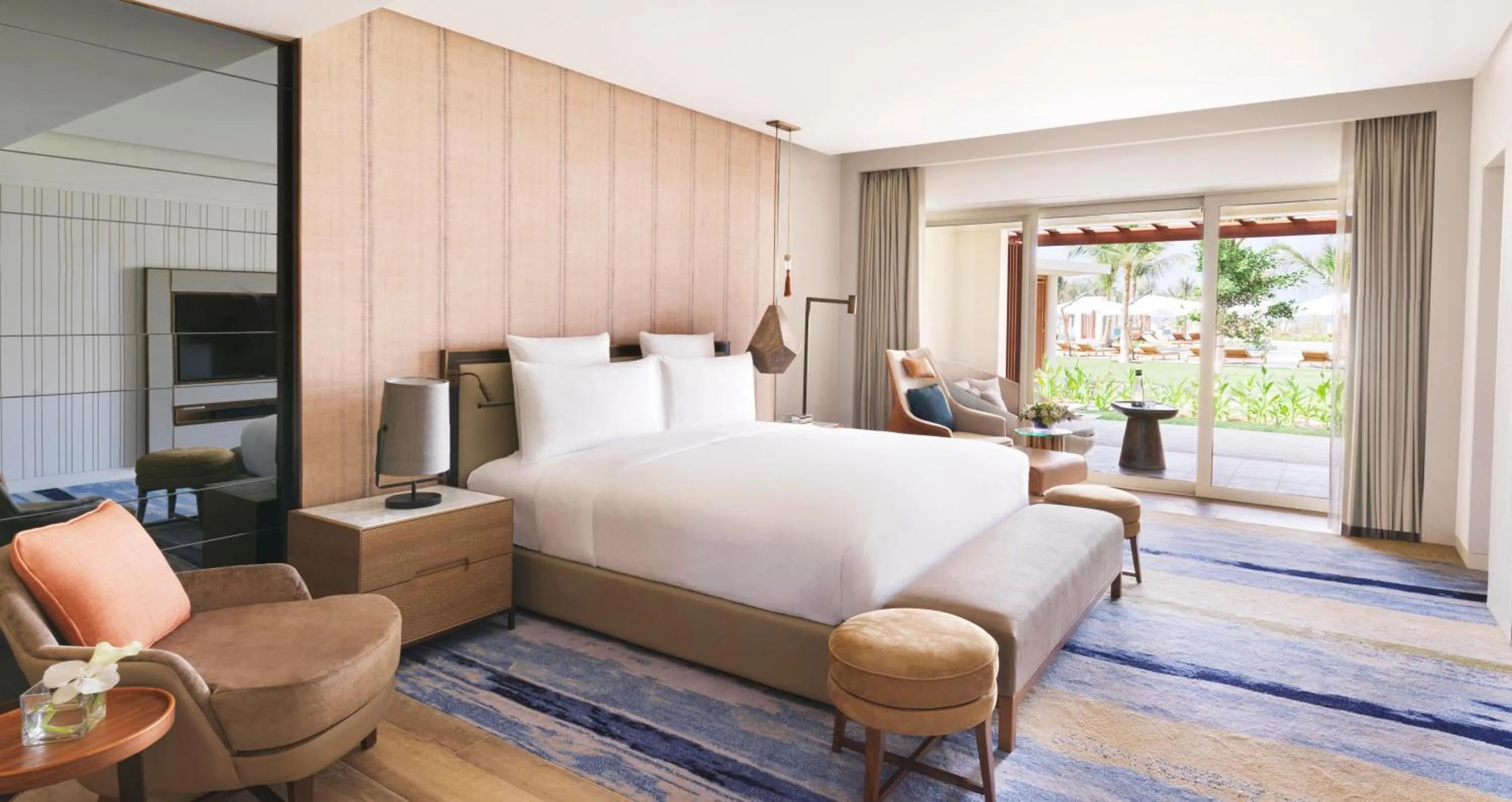 King Suite with Garden Terrace in InterContinental Ras Al Khaimah Mina Al Arab Resort & Spa by IHG