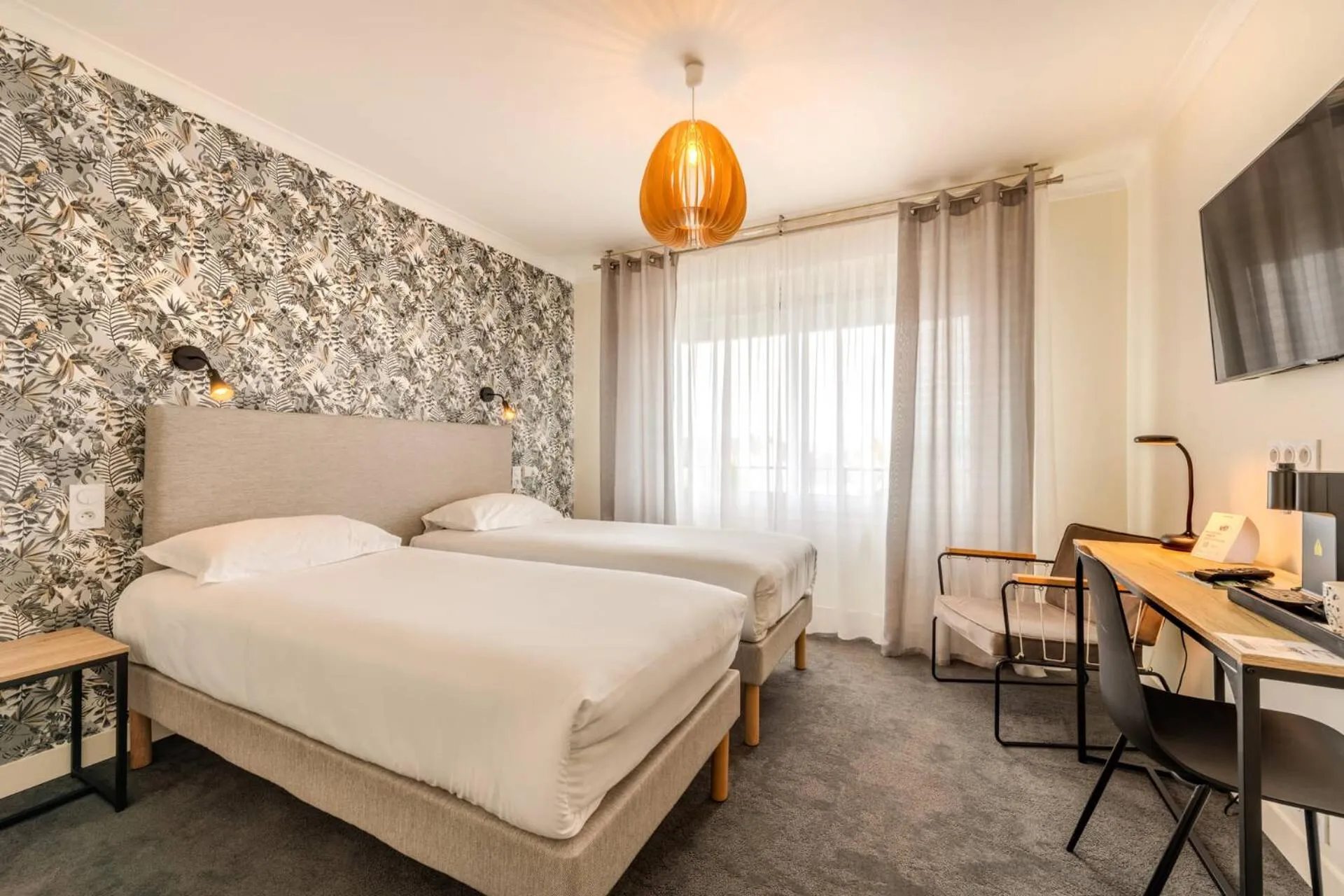 Superior Twin Room in The Originals City, Hôtel Armen Le Triton, Roscoff