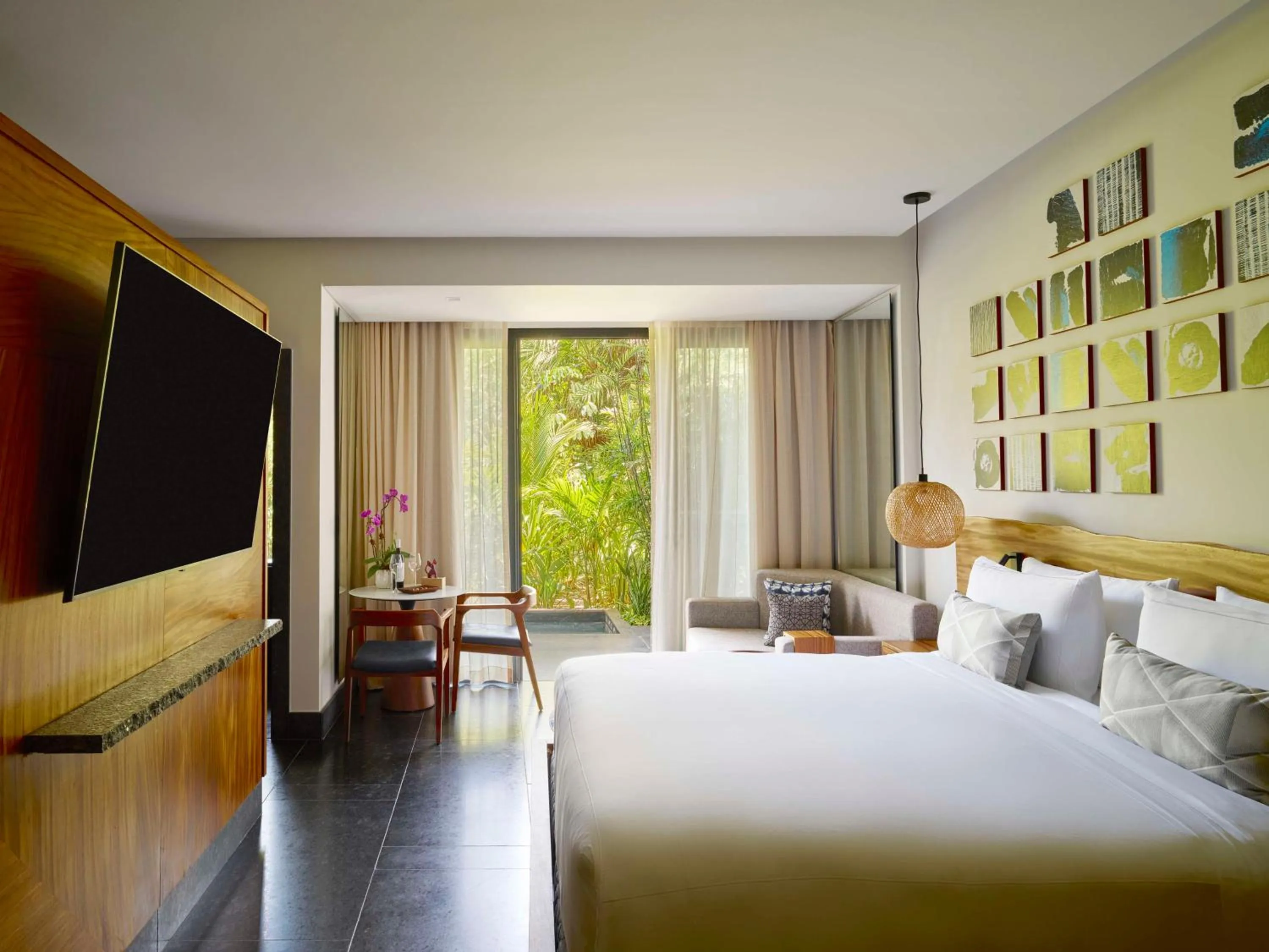 King Room with Tropical View in Conrad Tulum Riviera Maya