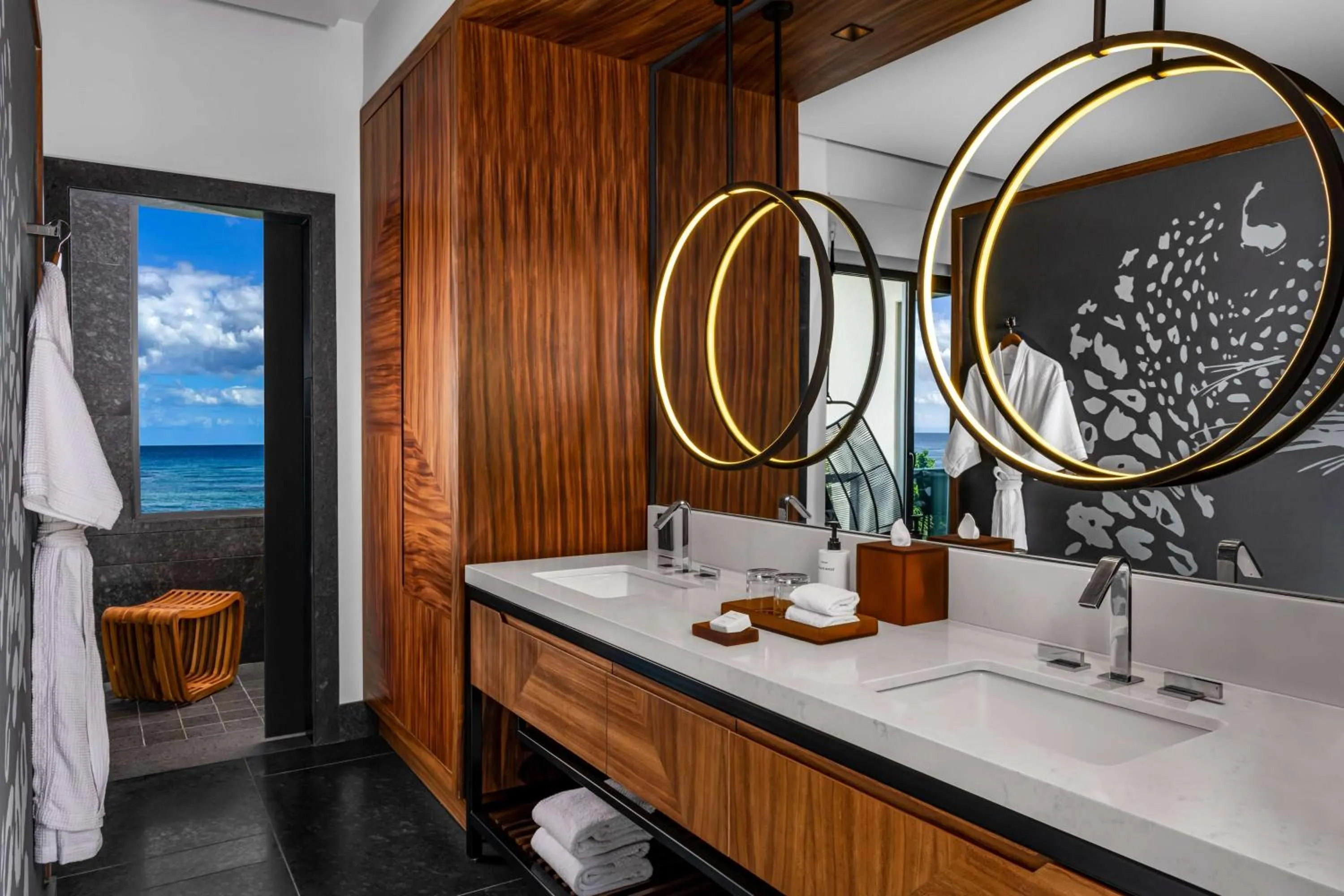 King Room with Partial Ocean View in Conrad Tulum Riviera Maya