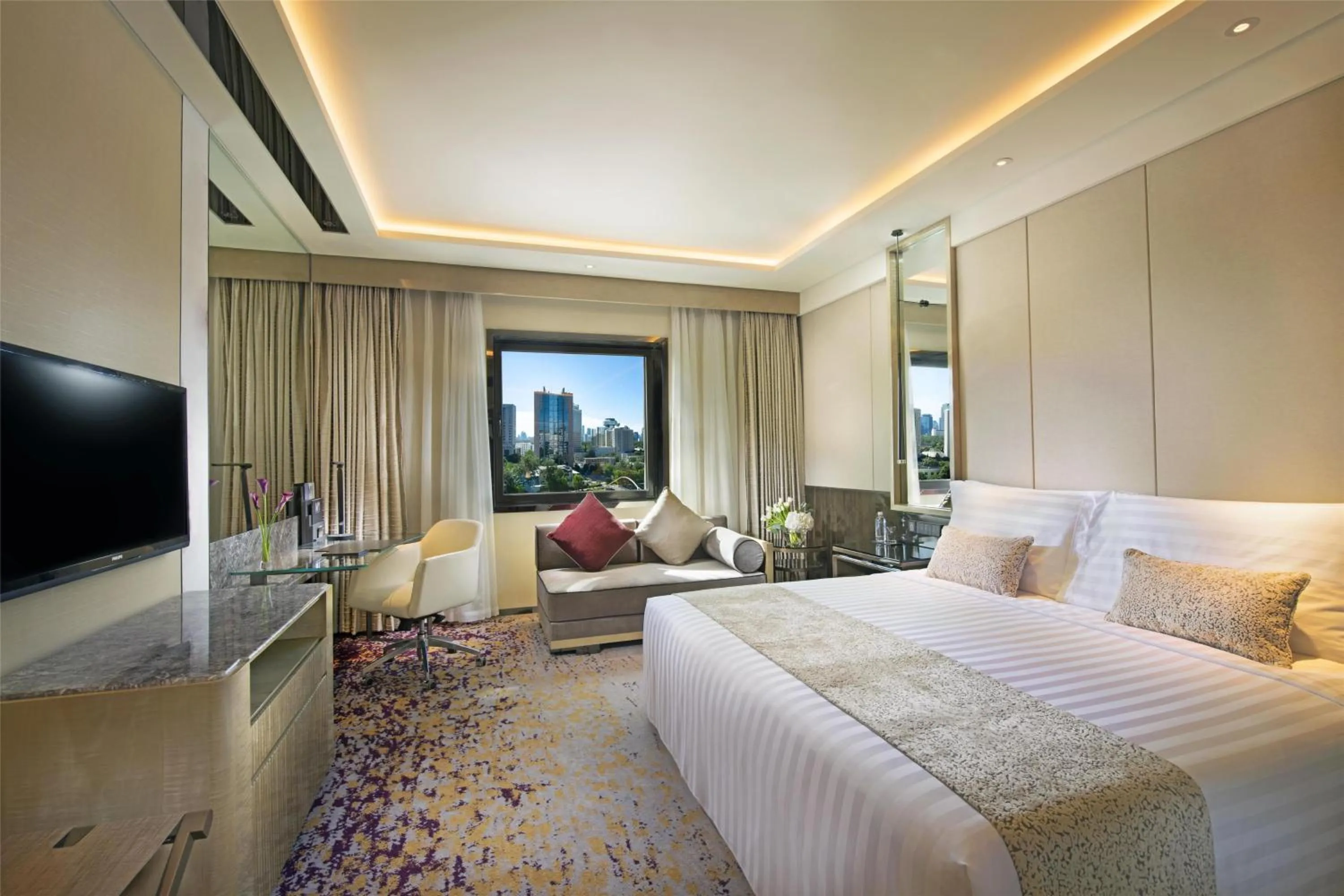 Executive Room River View King - single occupancy in Kempinski Hotel Beijing Yansha Center