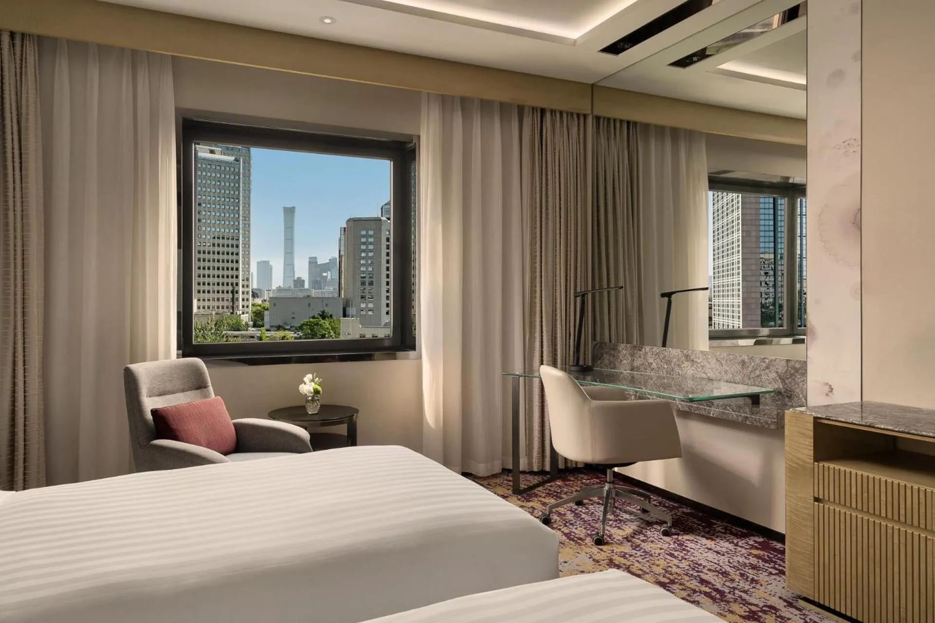 Executive River View Twin - single occupancy in Kempinski Hotel Beijing Yansha Center