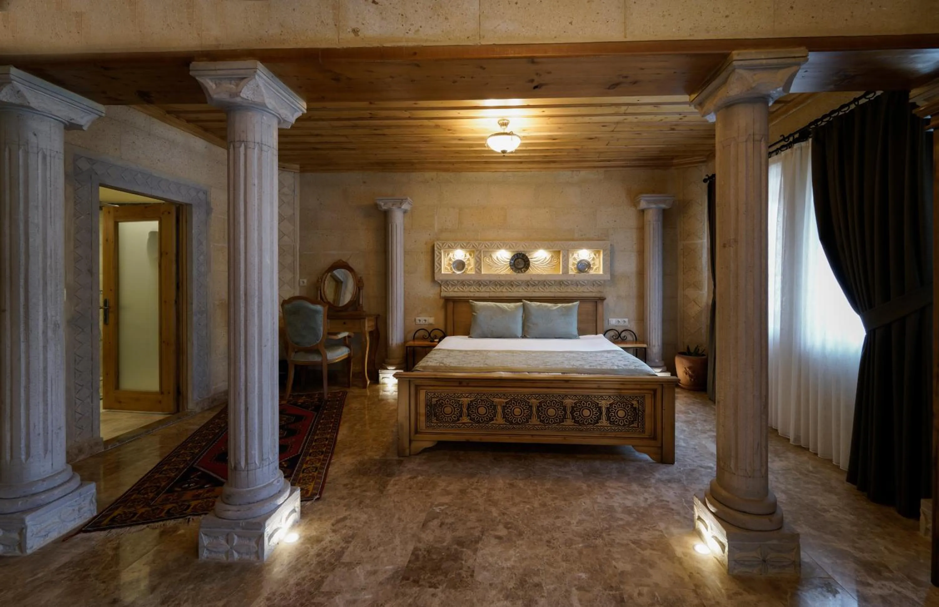 Junior Suite with Balcony in Cratus Stone Palace