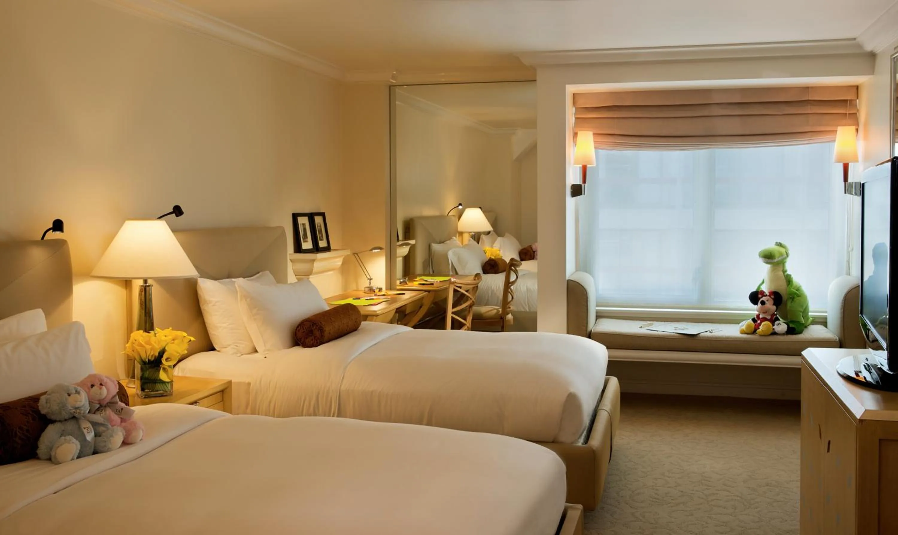 Deluxe Double Room with Two Double Beds - single occupancy in Taj Campton Place