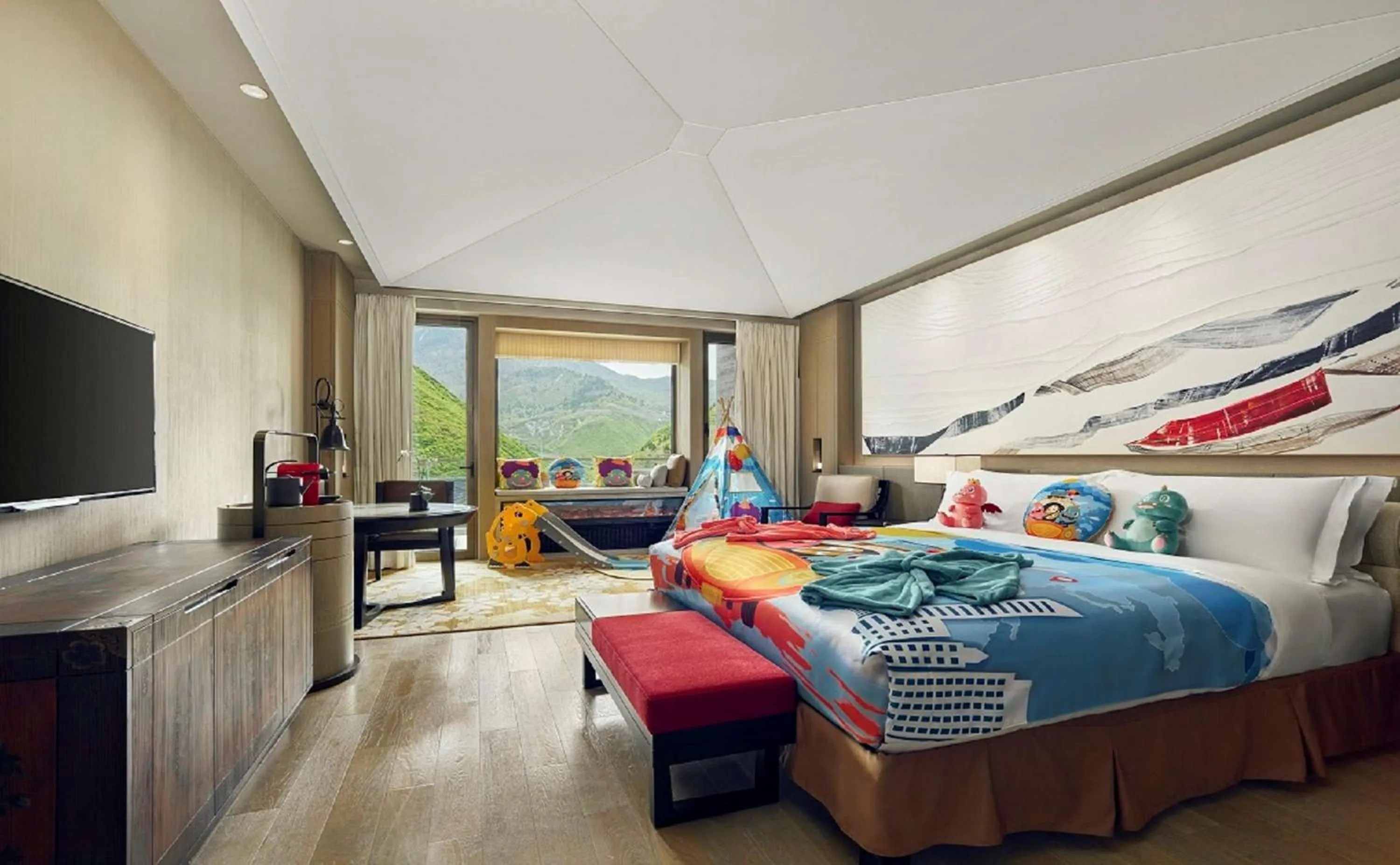 Family Room - Dino Theme in Conrad Jiuzhaigou