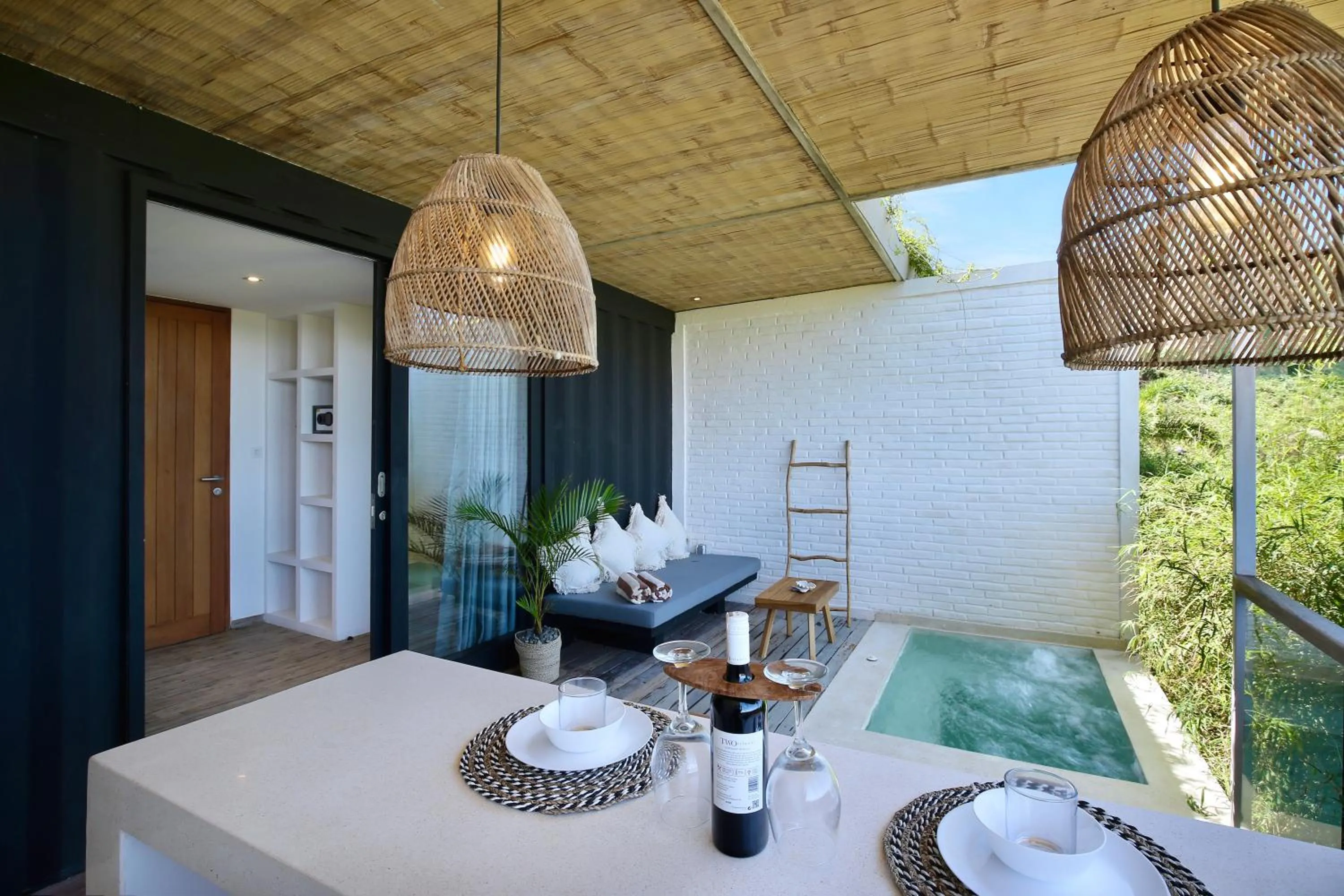 Villa Standard with Private Jacuzzi and Full Ocean View in Telescope Resort Lombok