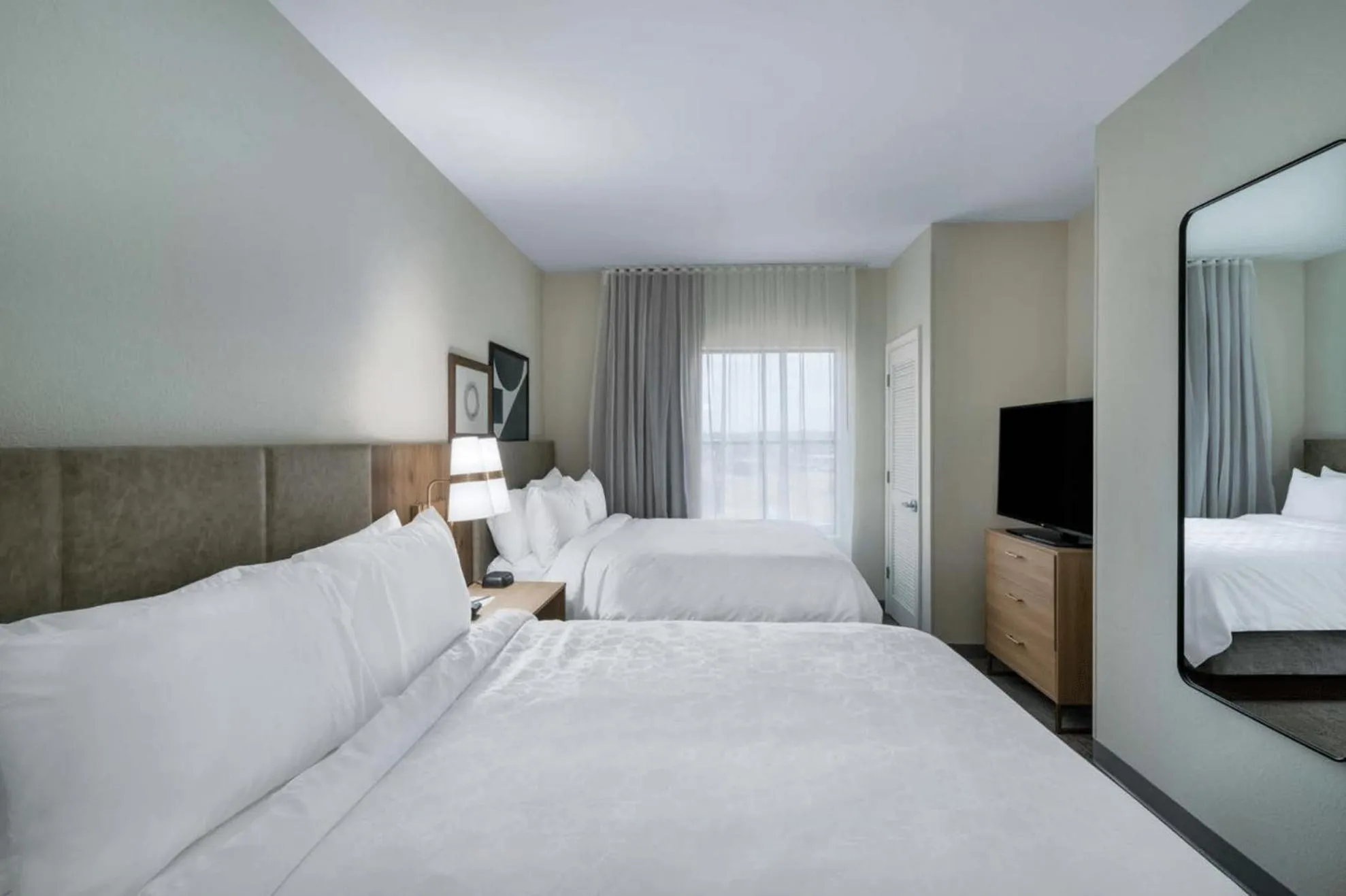 Queen Suite with Two Queen Beds and Mobility Accessible Bathtub - Non-Smoking in Staybridge Suites - Flowood - NW Jackson by IHG