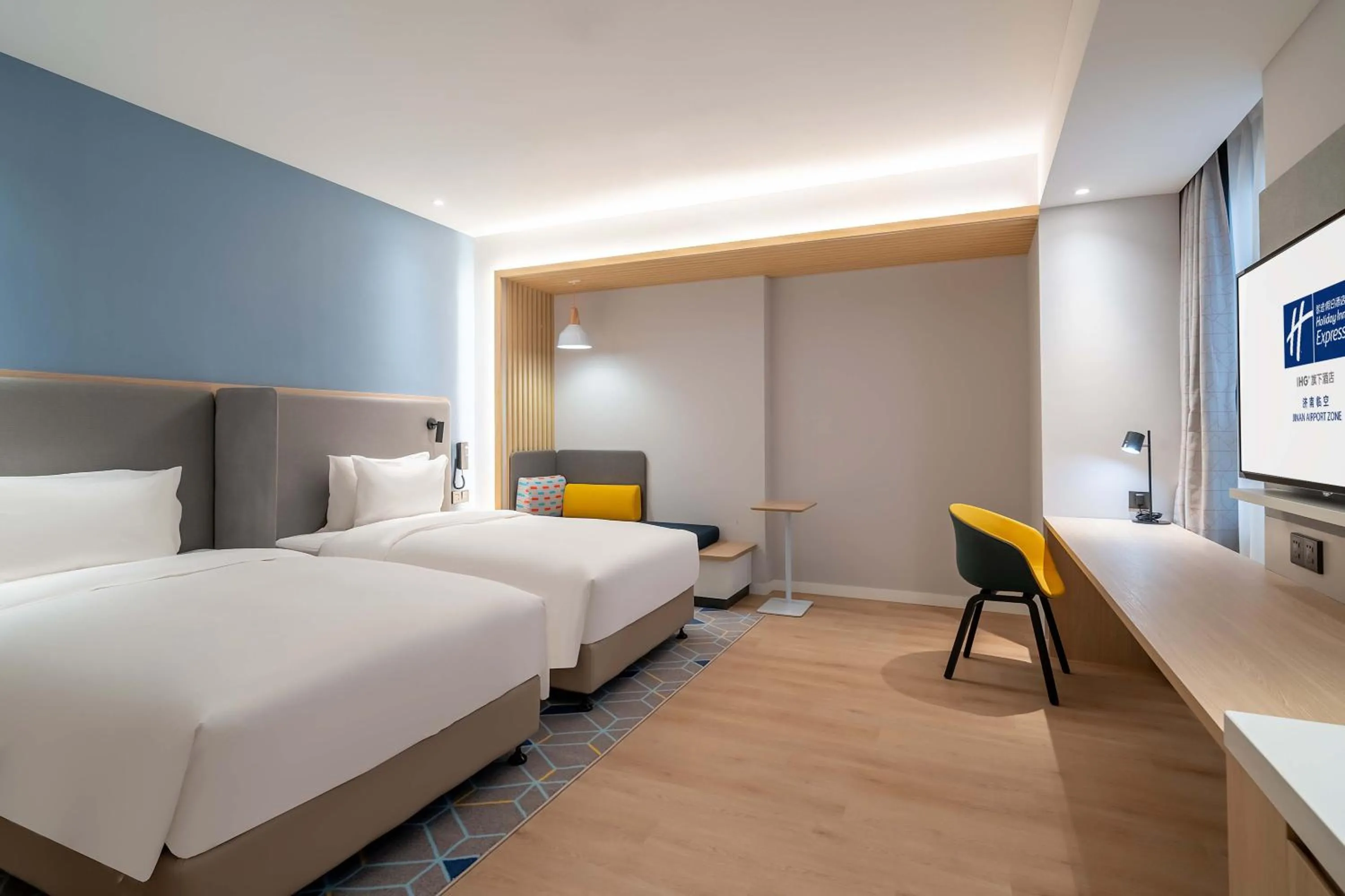 Feature Twin Room in Holiday Inn Express Jinan Airport Zone, an IHG Hotel