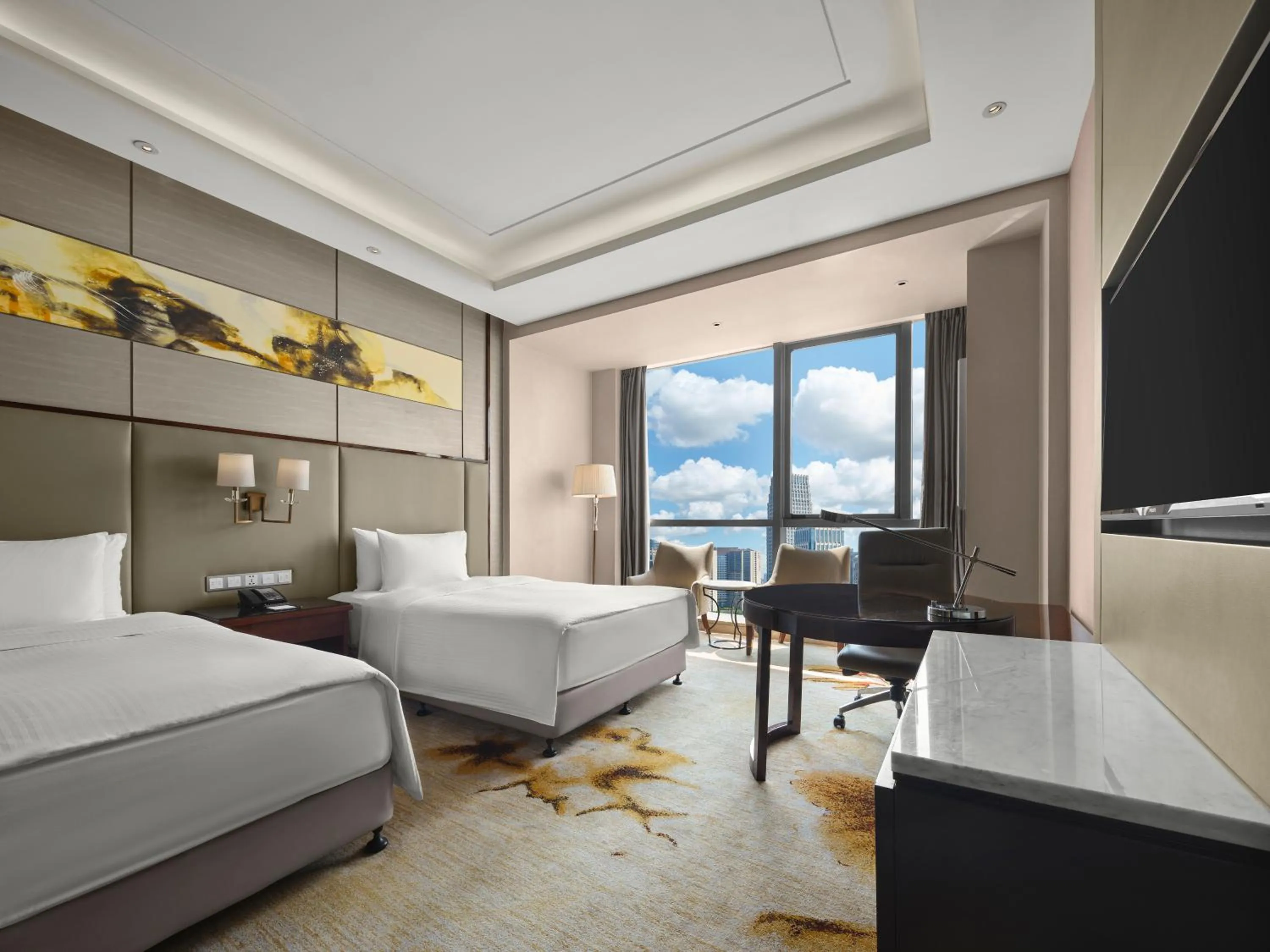 Grand Deluxe Twin Room in Wanda Realm Nanchang
