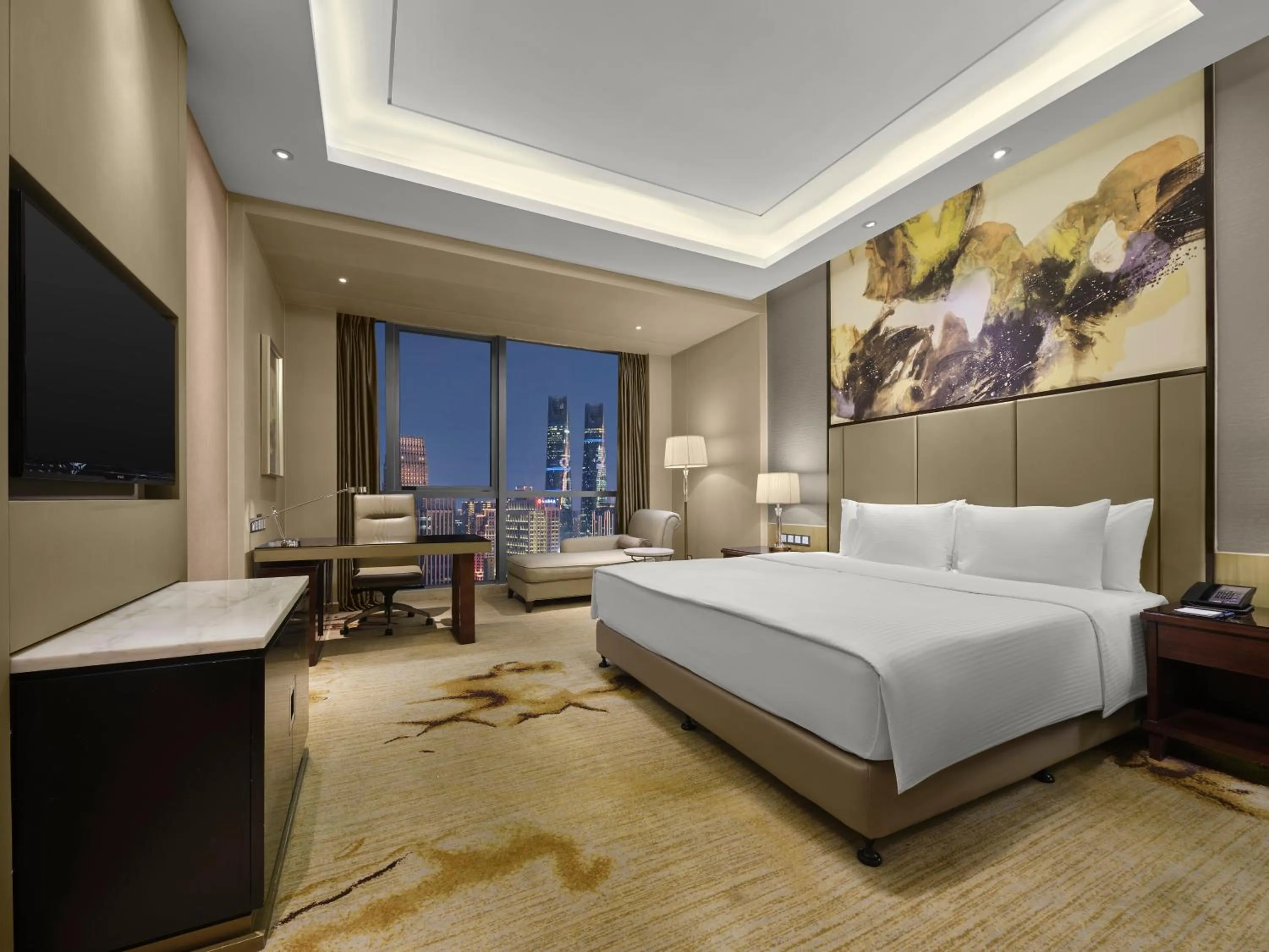 Grand Deluxe View King Room in Wanda Realm Nanchang