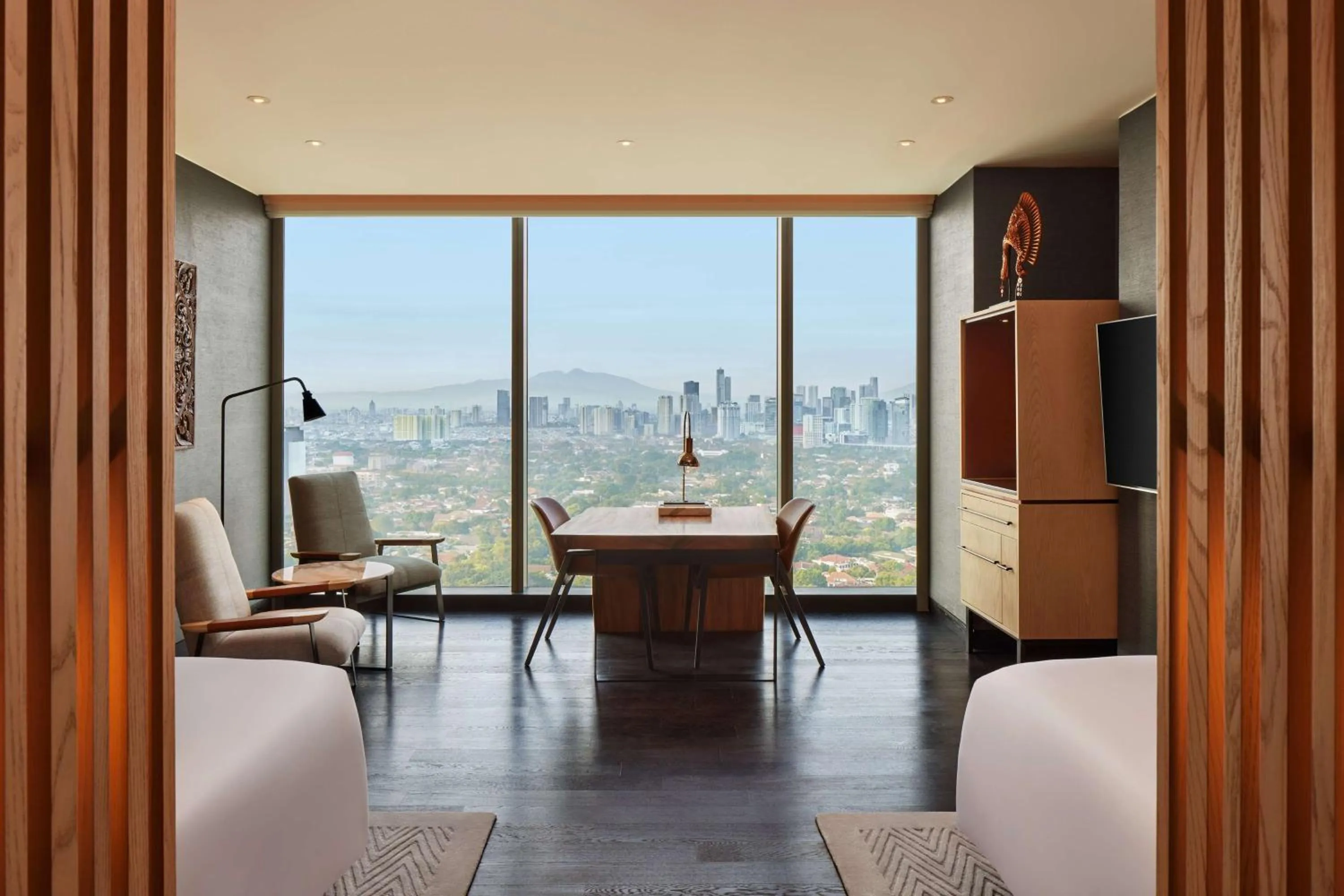 Twin Room with Skyline View in Park Hyatt Jakarta