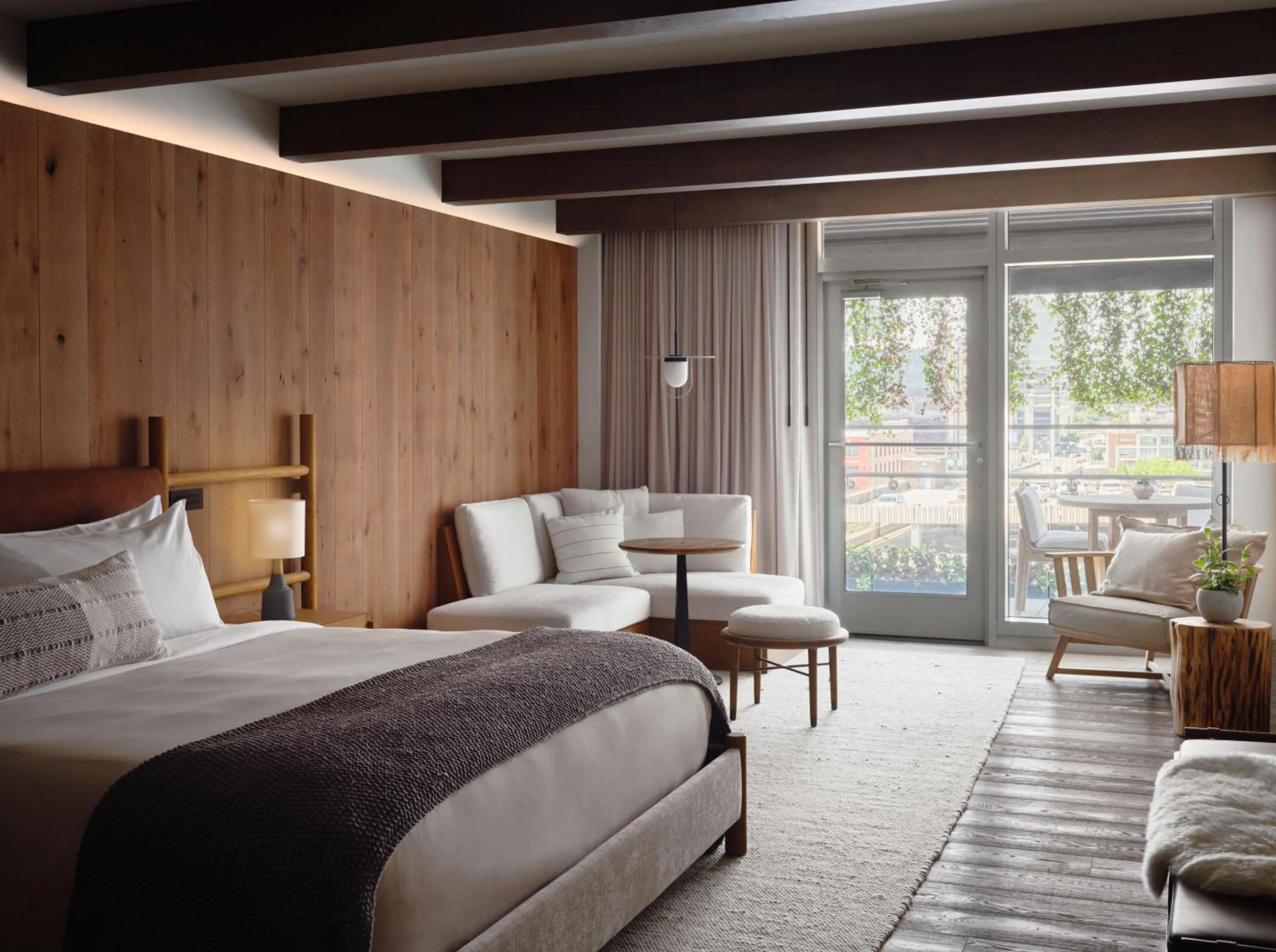 King Room with Balcony in 1 Hotel Nashville