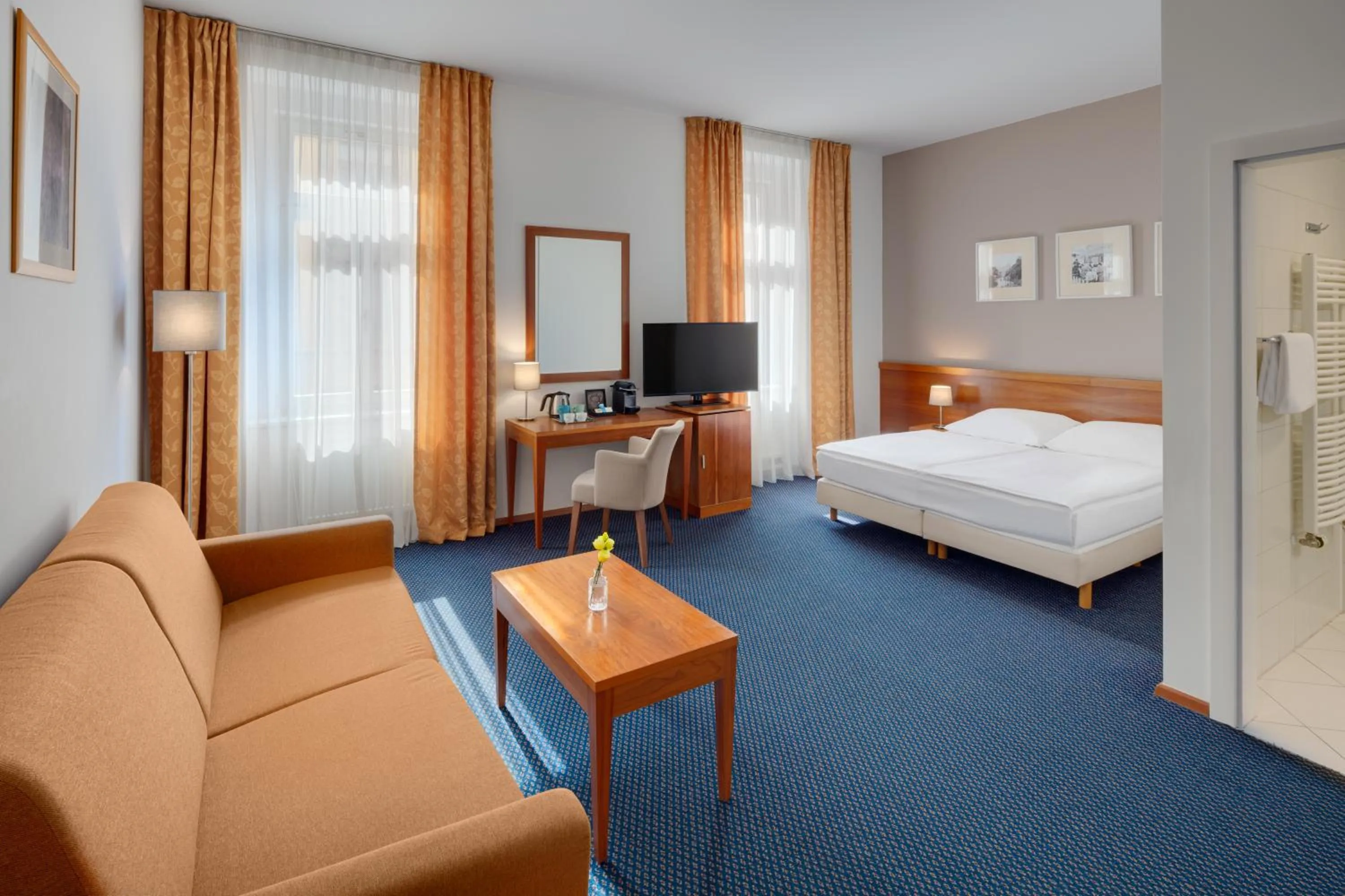 Deluxe Double or Twin Room in Hotel Carol