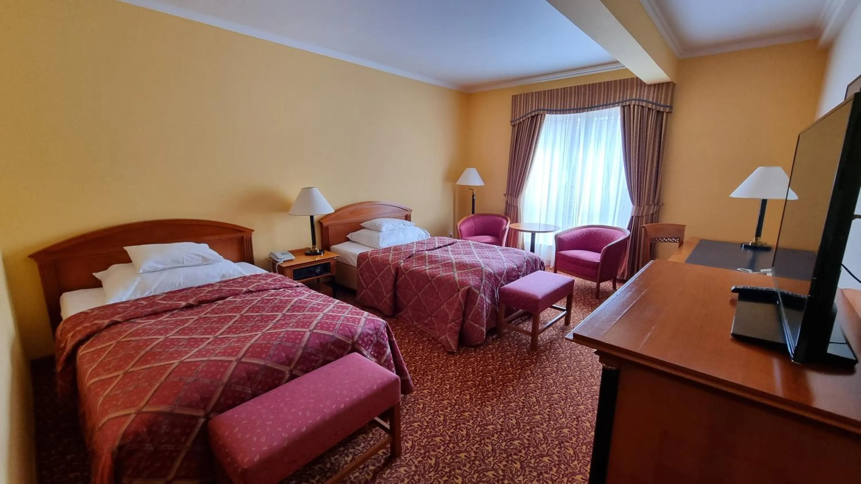 Standard Twin Room in Hotel Savoy Prague