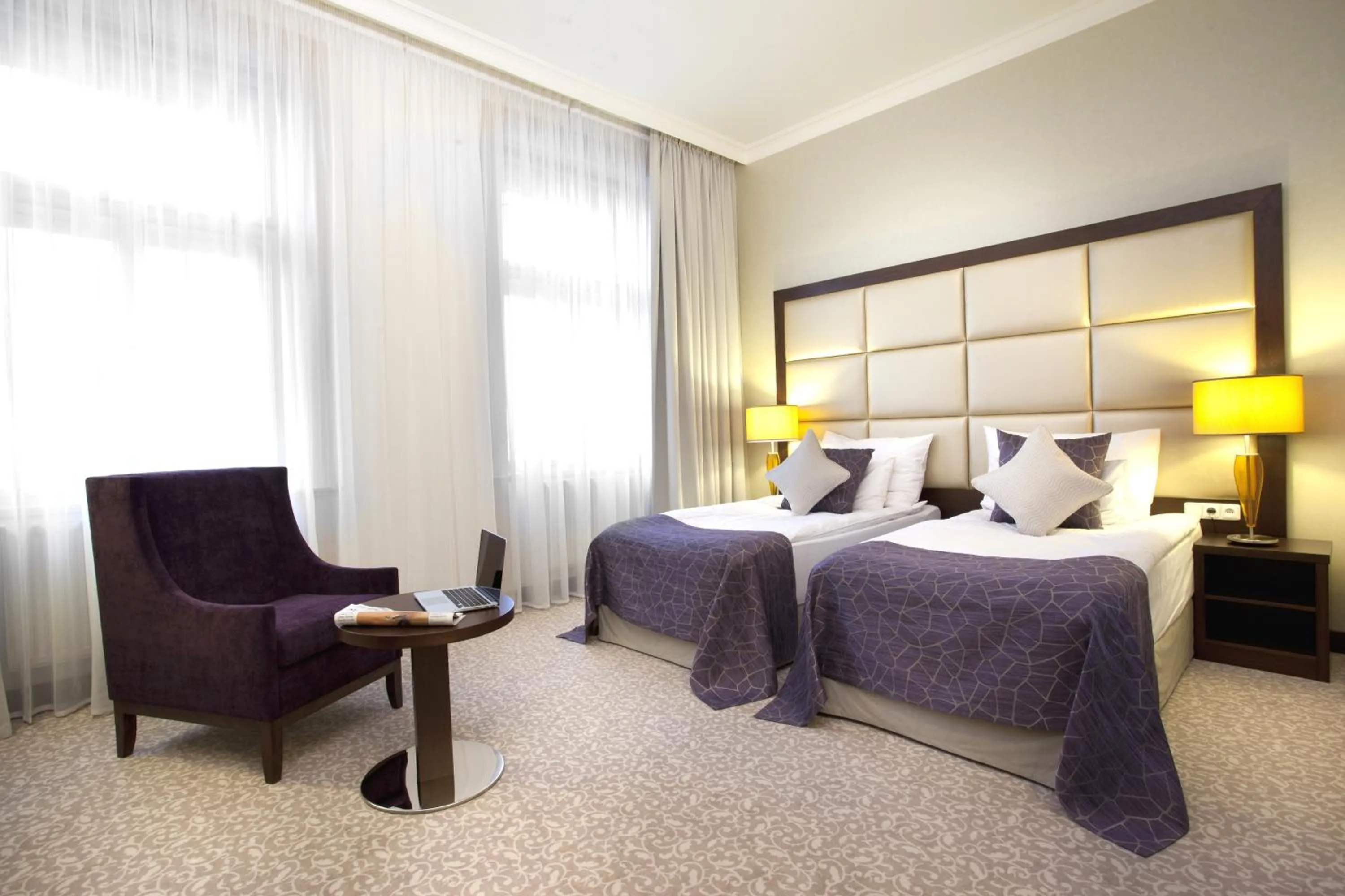 Executive Double or Twin Room with Spa Access  in Kosher Hotel King David Prague