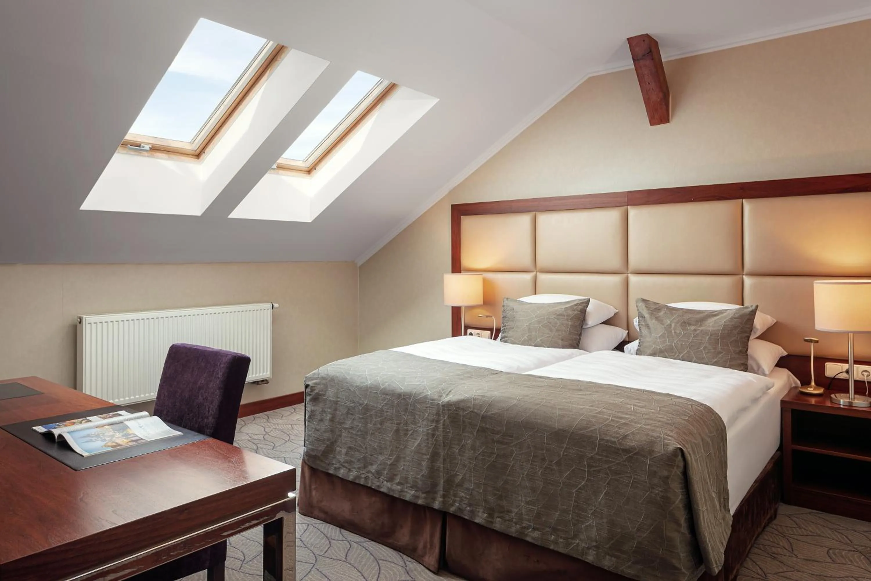 Standard Double or Twin Room in Kosher Hotel King David Prague