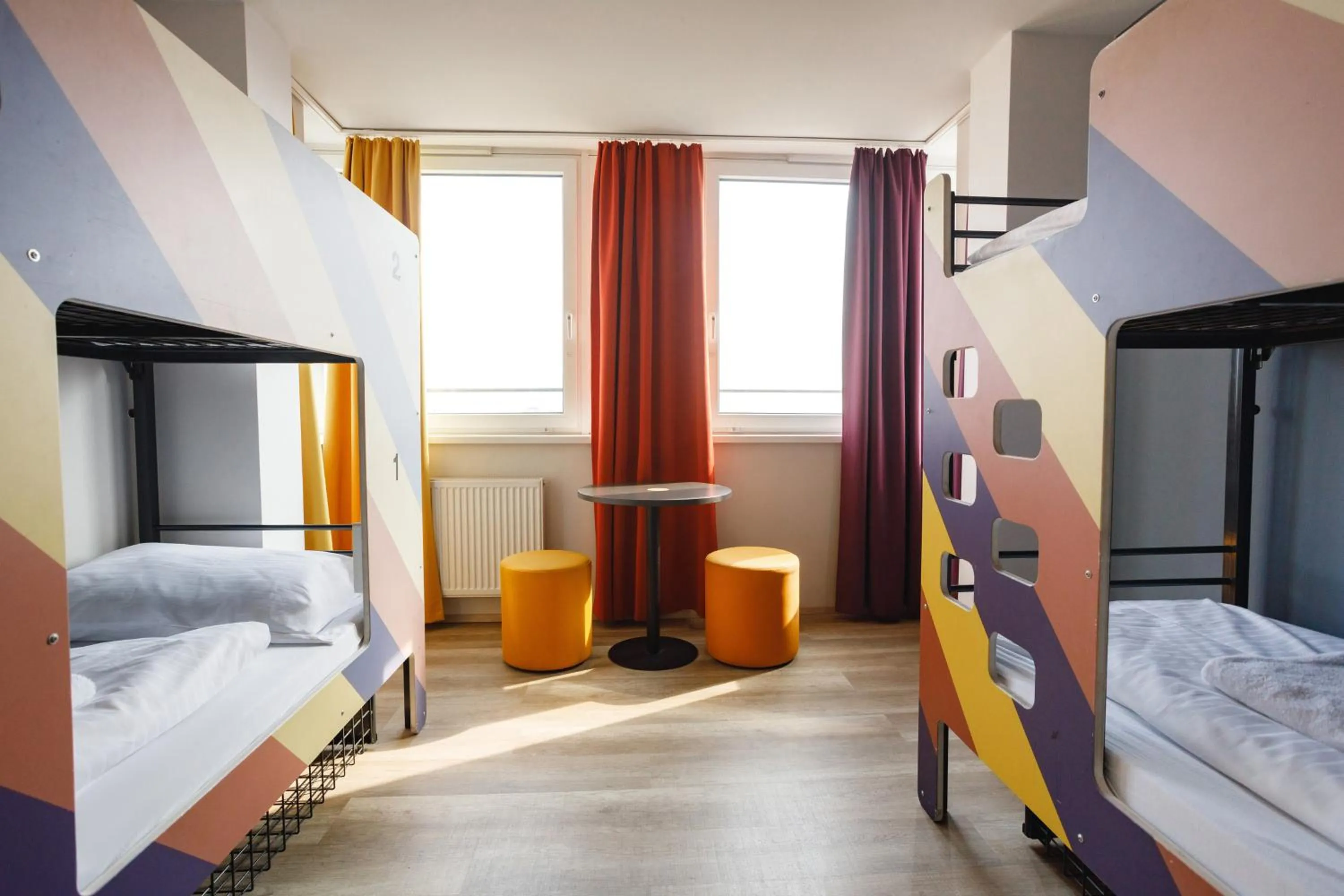 4-Bed Room ( Bunk Beds only)  in a&o Prague Rhea